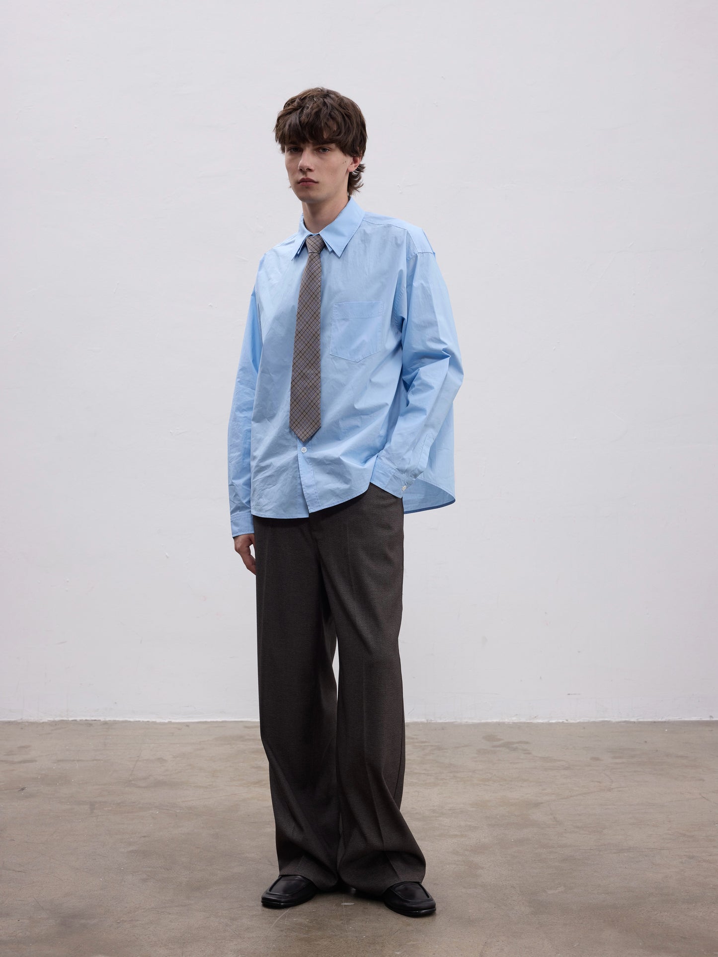 Elastic Waist Casual Pants