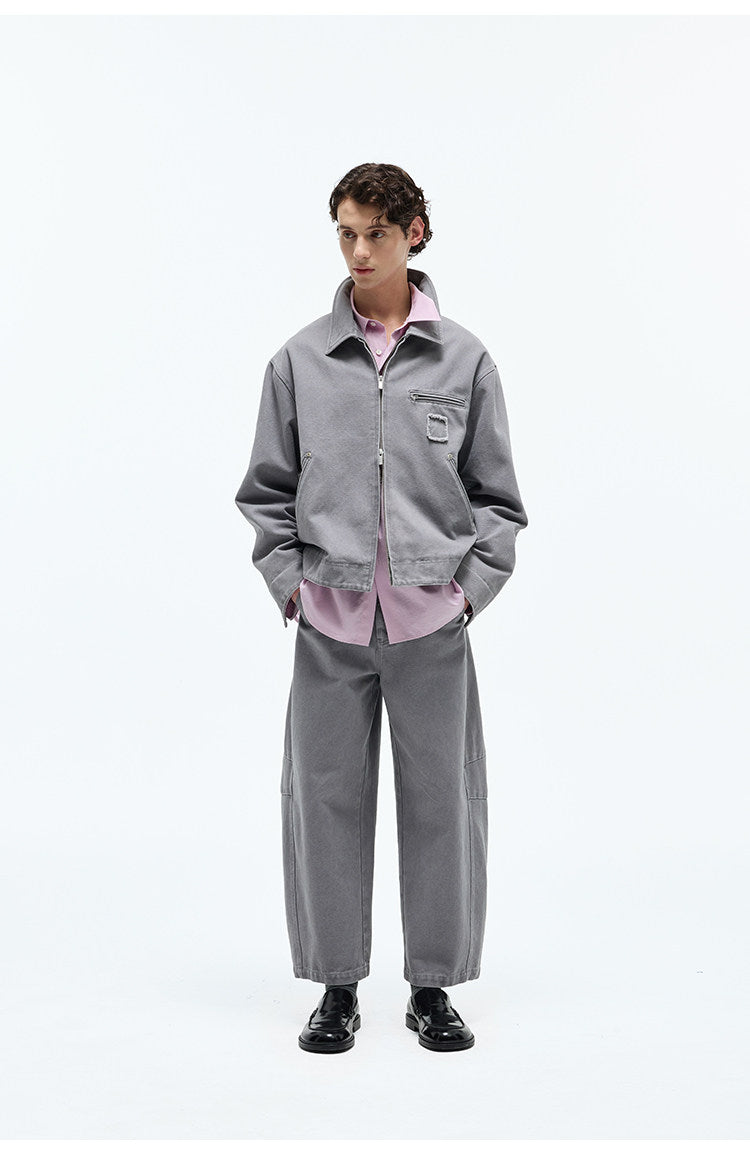 Damage Wash Casual Pants