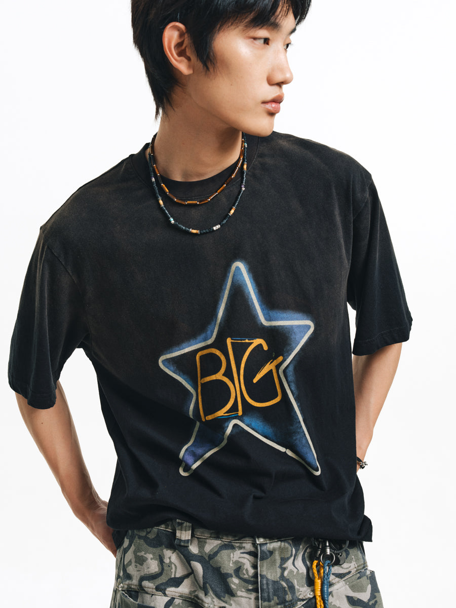 Big Star Print T-Shirt