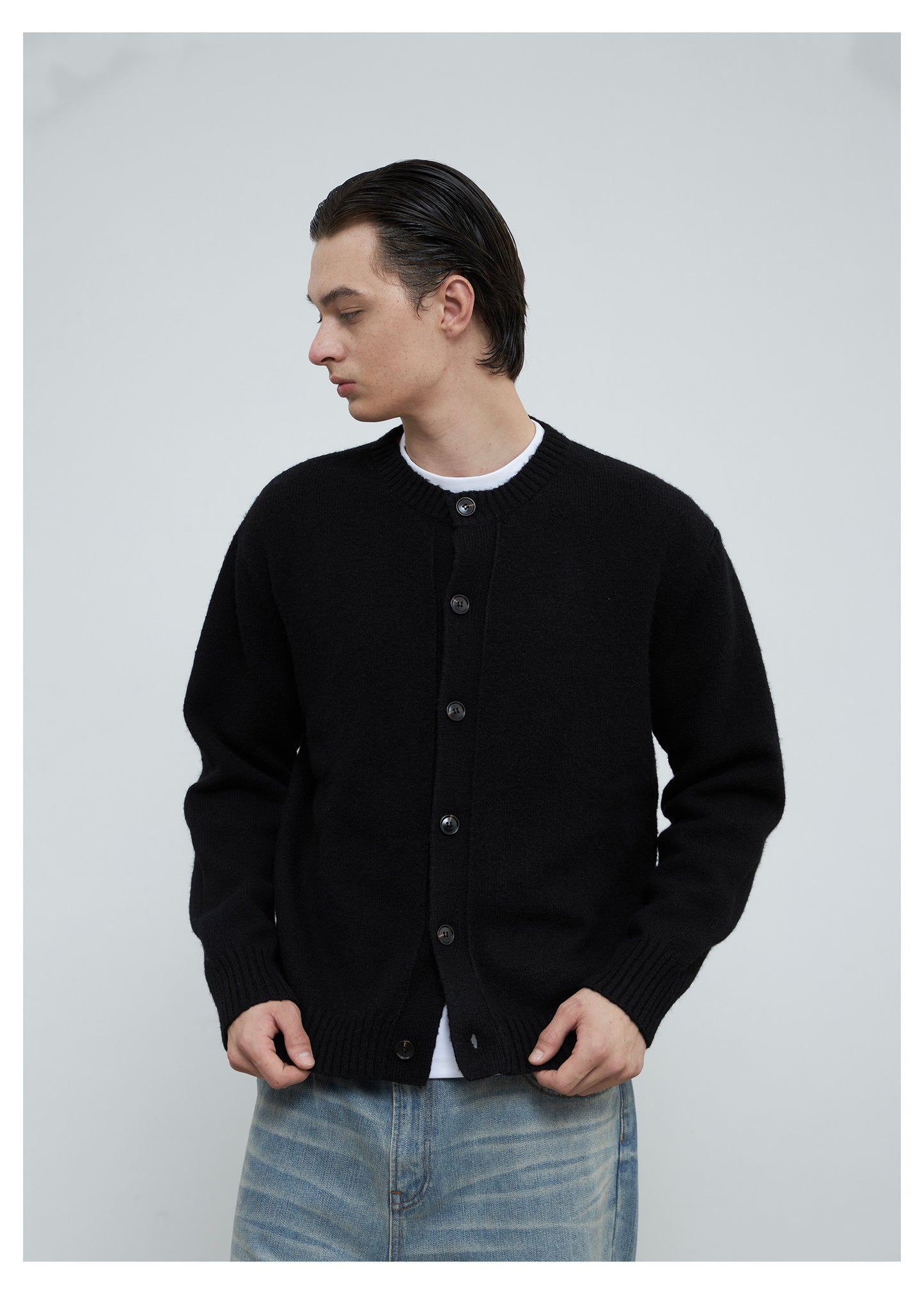 Basic Relaxed Cardigan