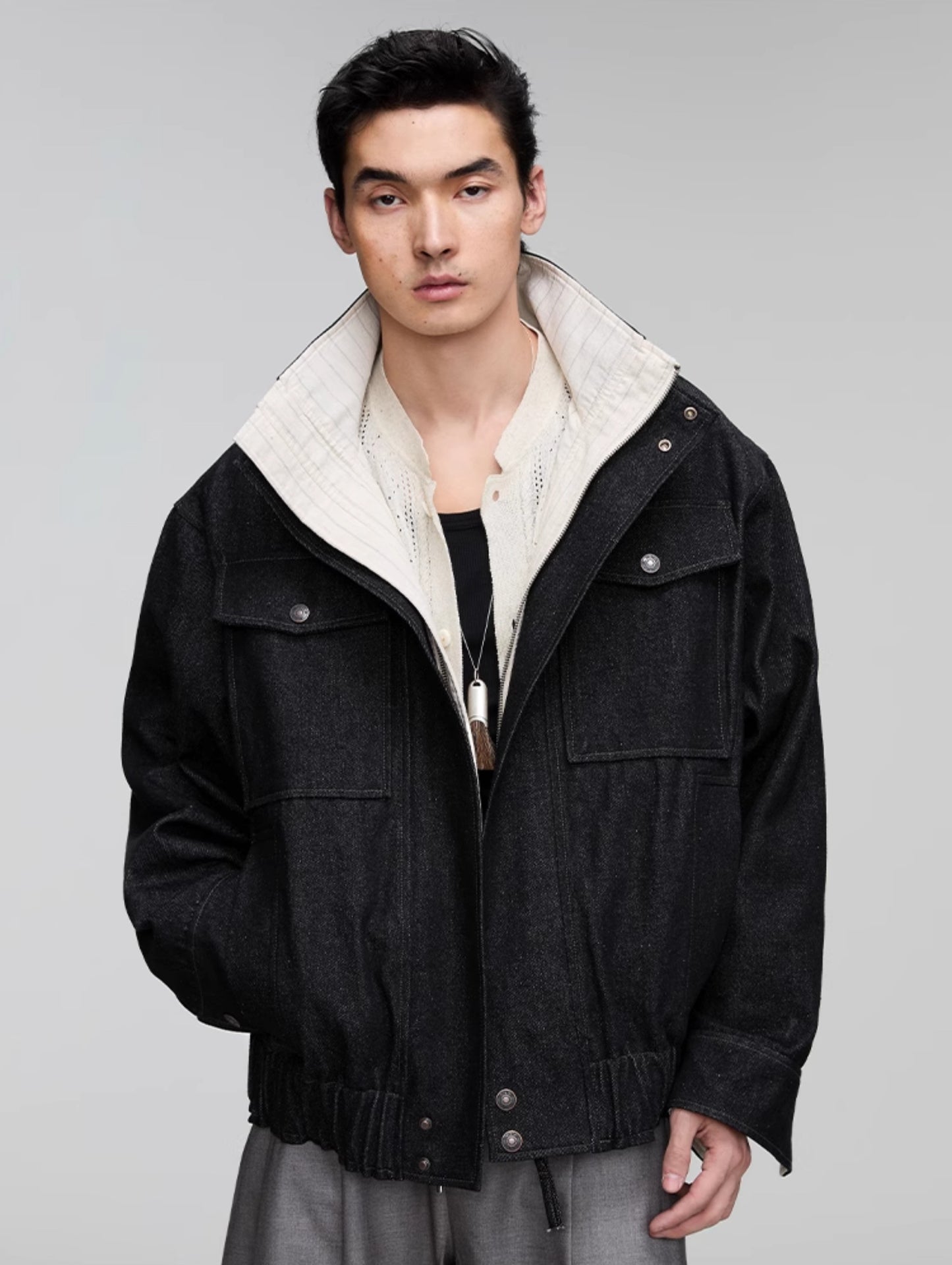 Patchwork Loose Denim Jacket