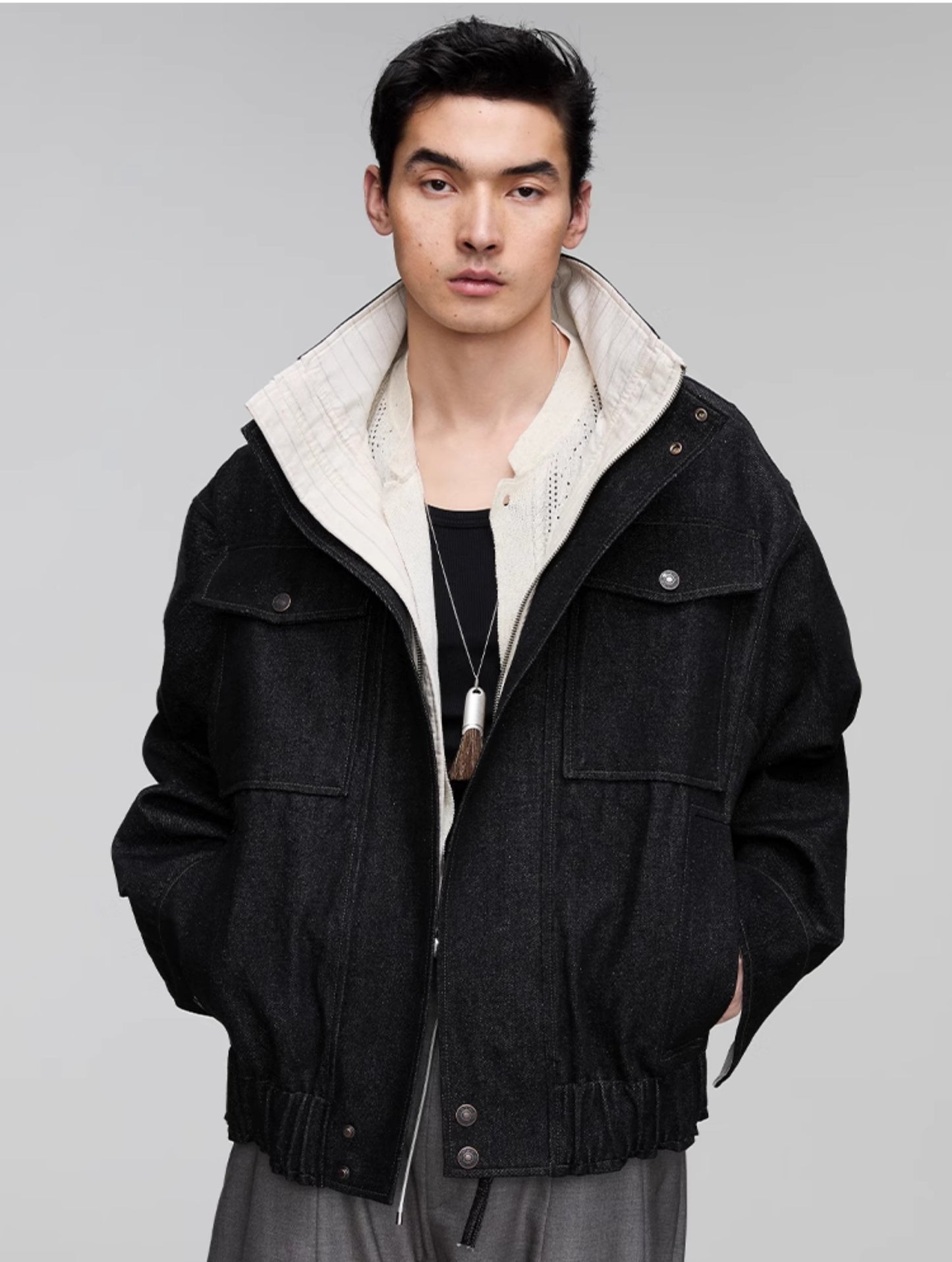 Patchwork Loose Denim Jacket