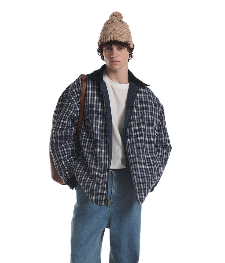 Reversible Workwear Heavyweight Denim Jacket