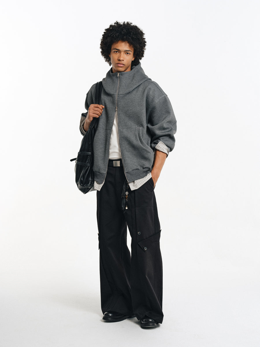 Double-pleated Casual Pants