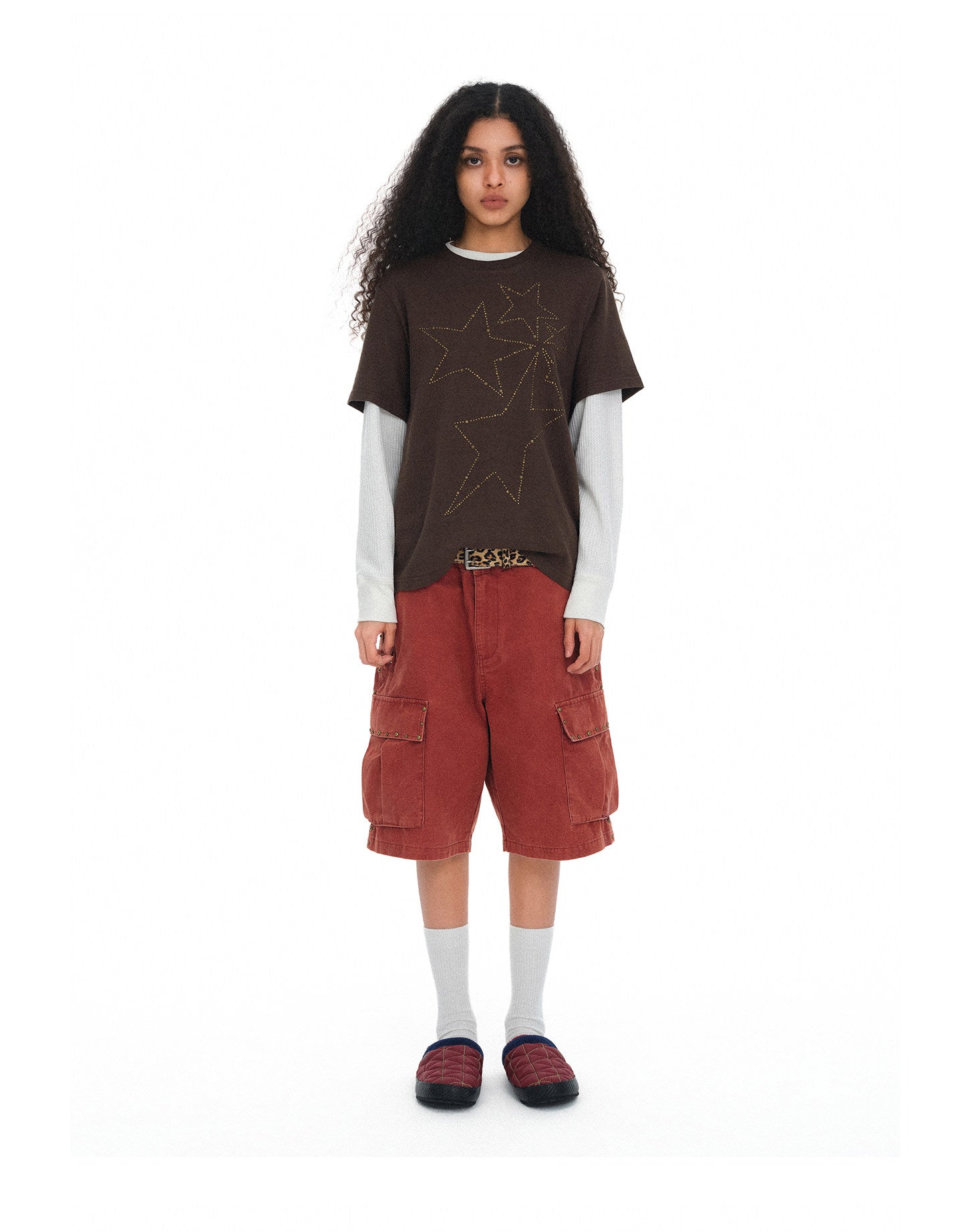 Hot Diamond Round-Neck T-Shirt