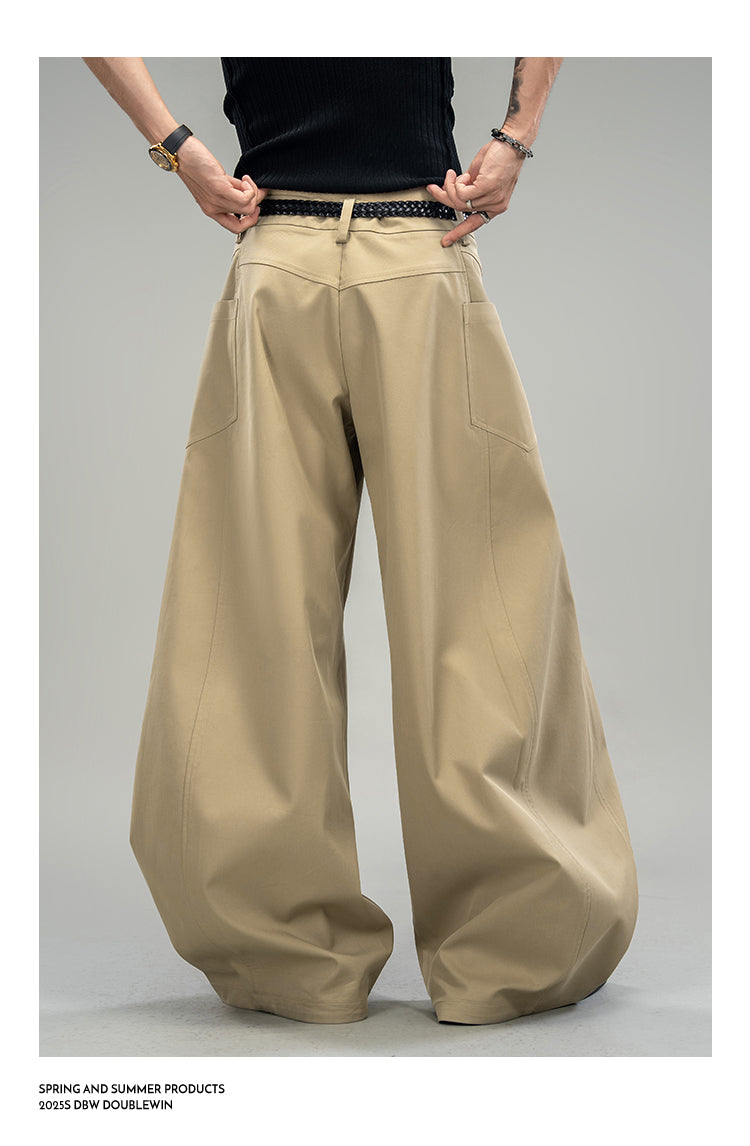 Deconstructed Casual Pants