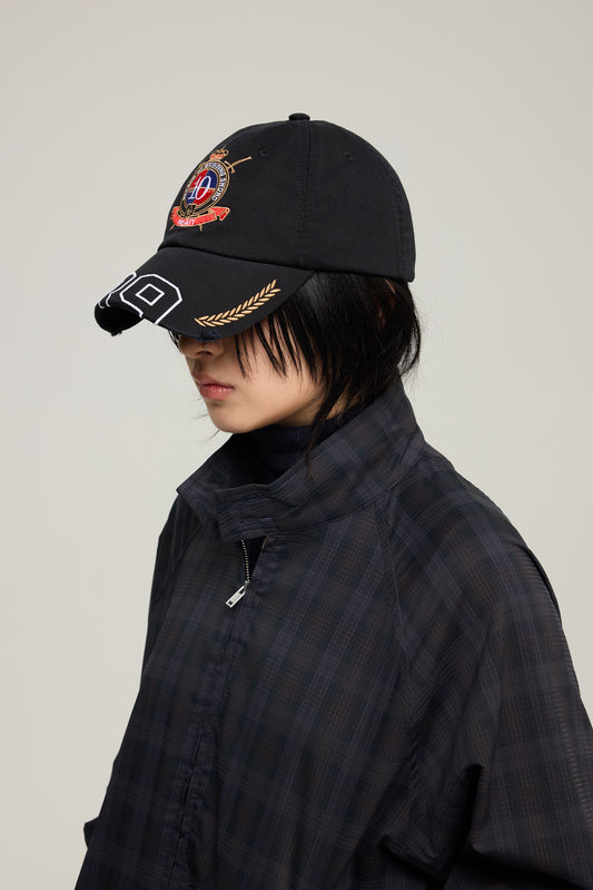 Washable Baseball Cap with Commemorative Embroidery