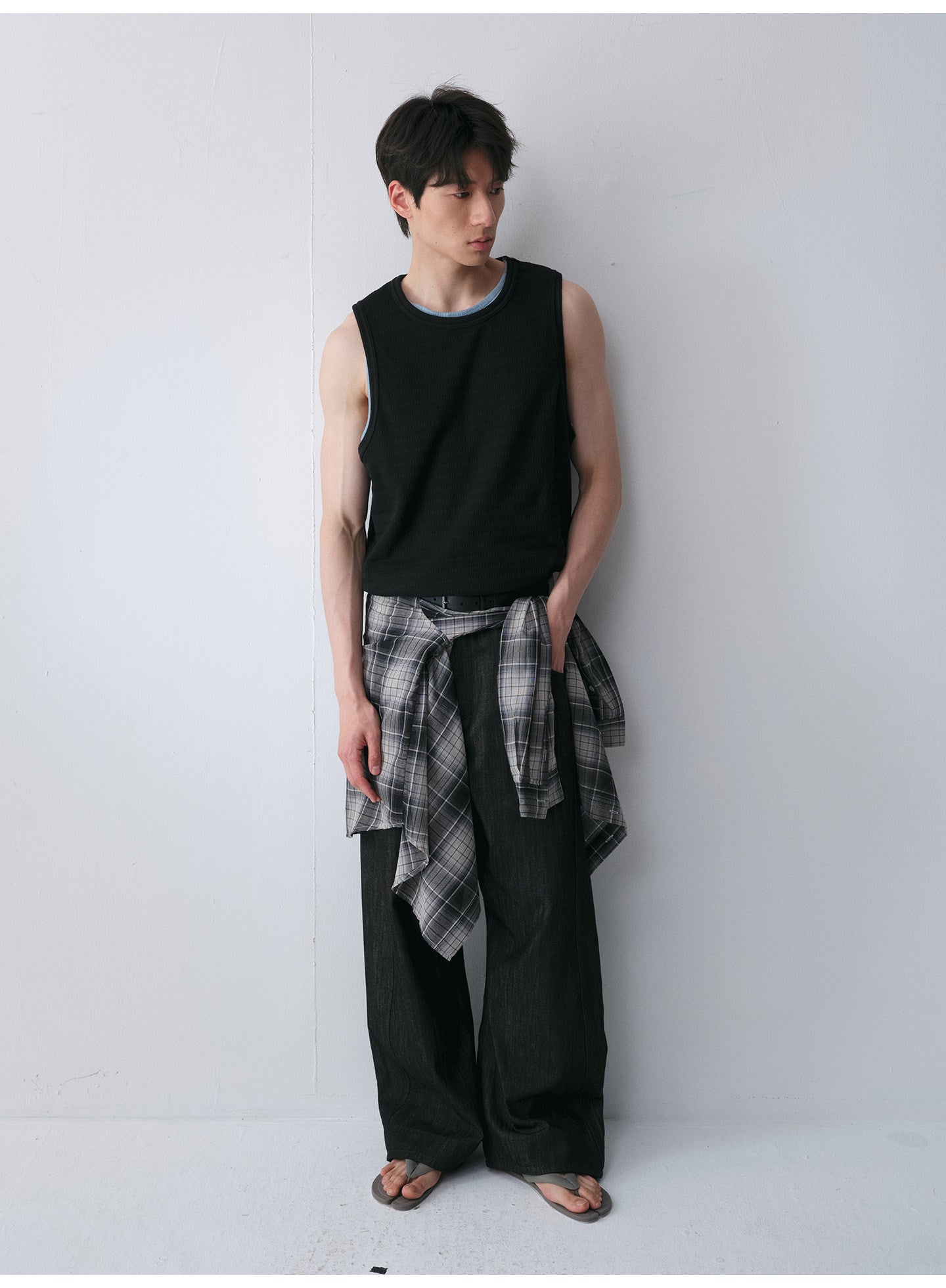 Cotton-Blend Tank Top