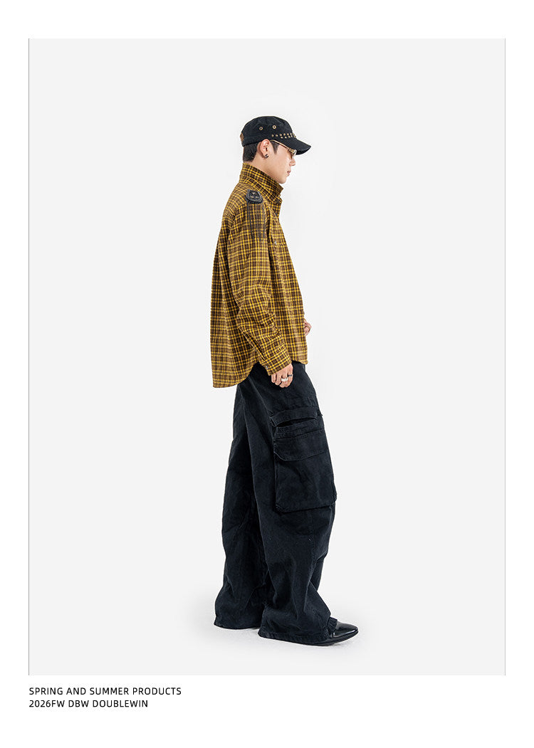 Vintage Tassel Check Shirt