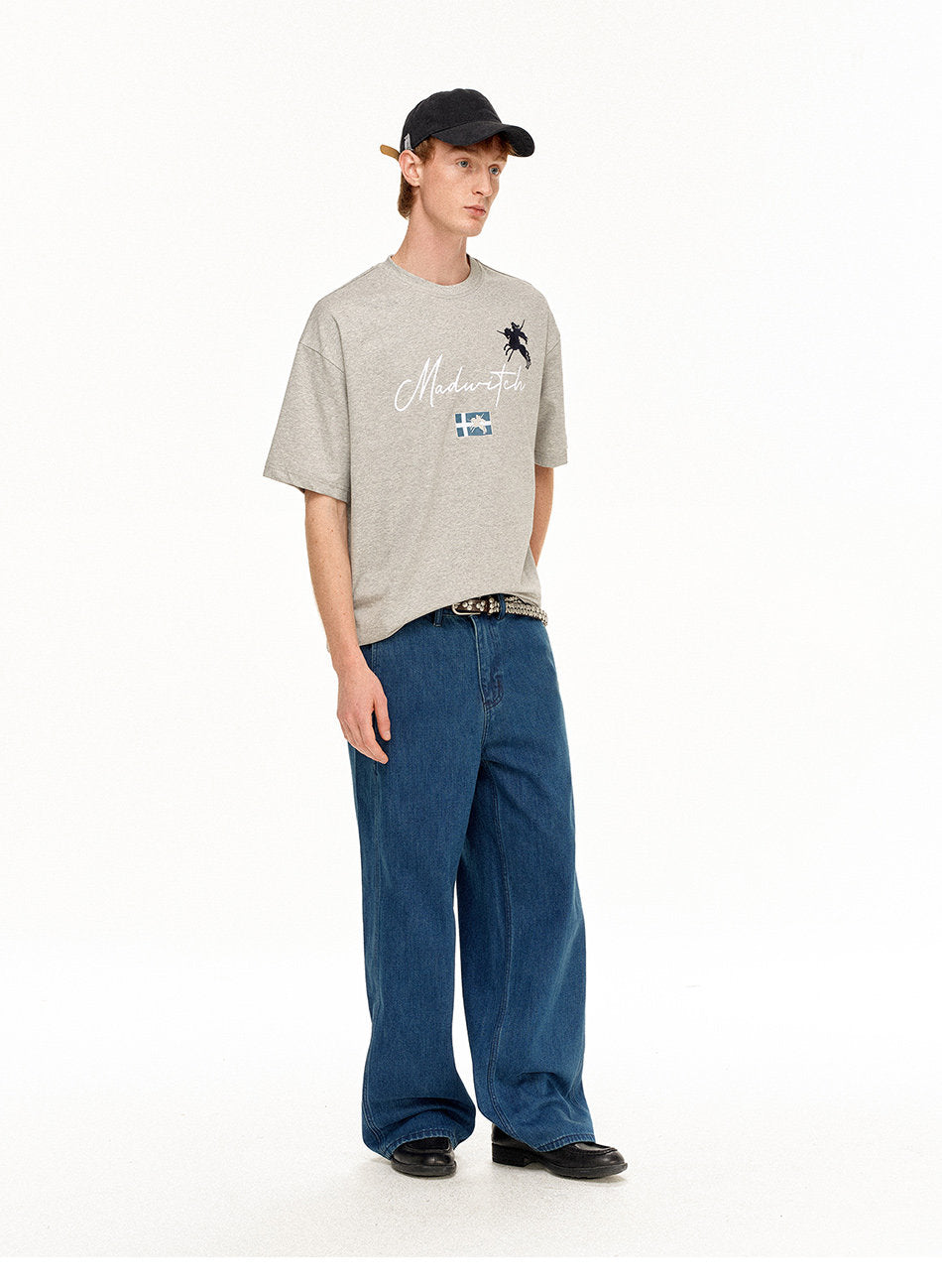 Breathable Embroidered T-shirt