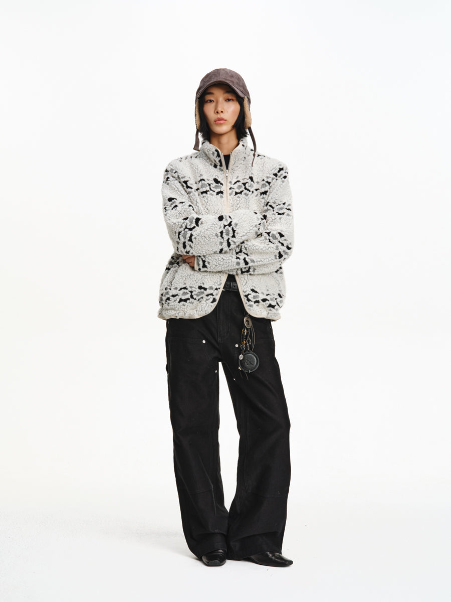 Straight-Leg Casual Pants