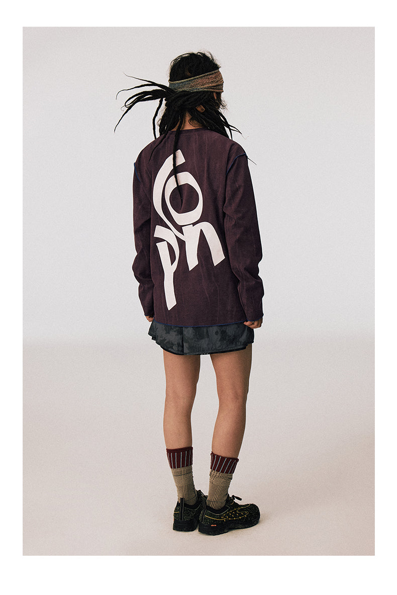 Washed Patchwork T-Shirt