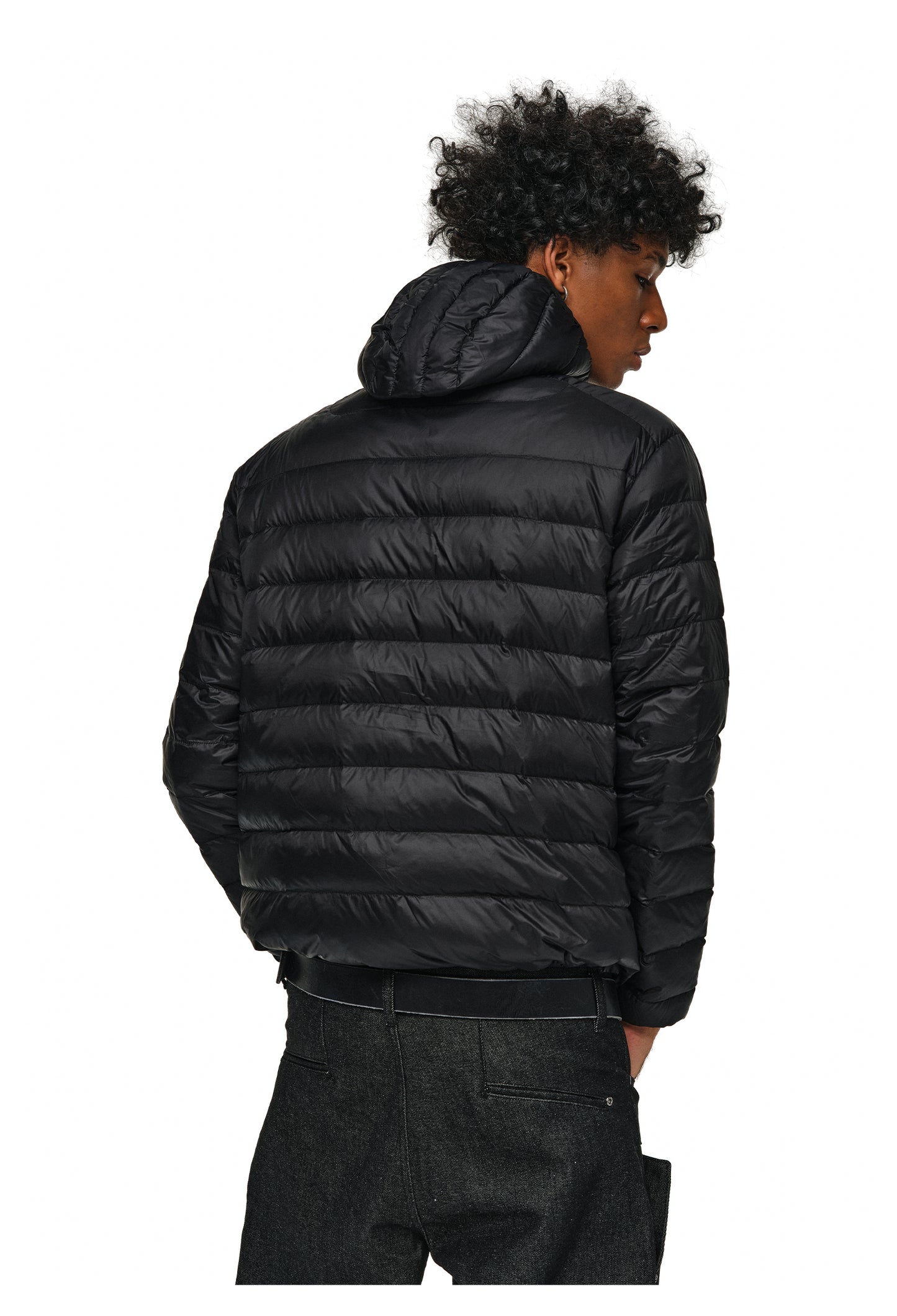 Lightweight Hooded Down Jacket