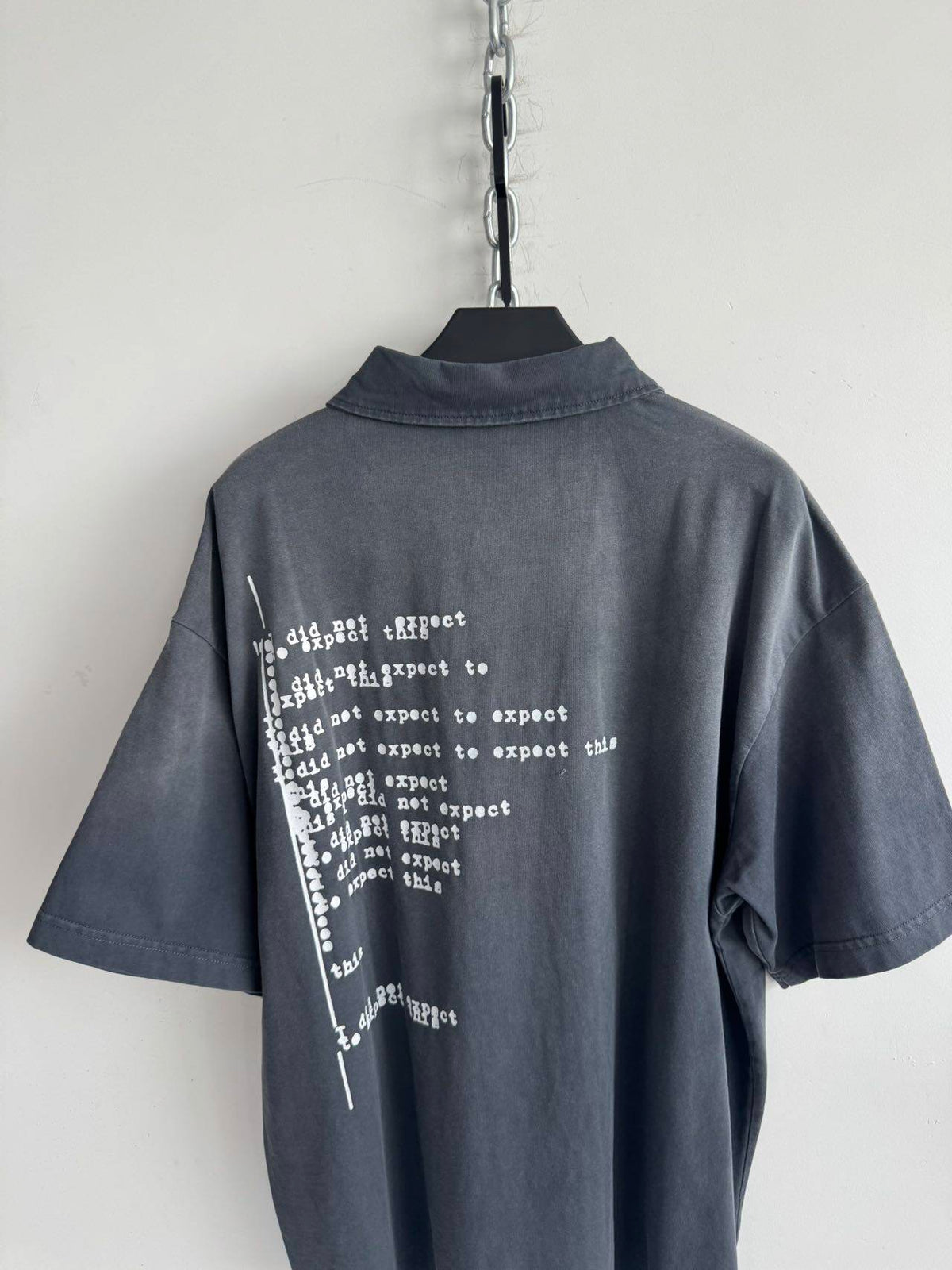 Distressed Washed Printed T-Shirt