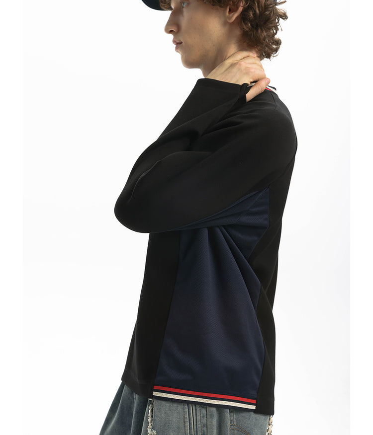 Contrast Air Layer Sports T-Shirt