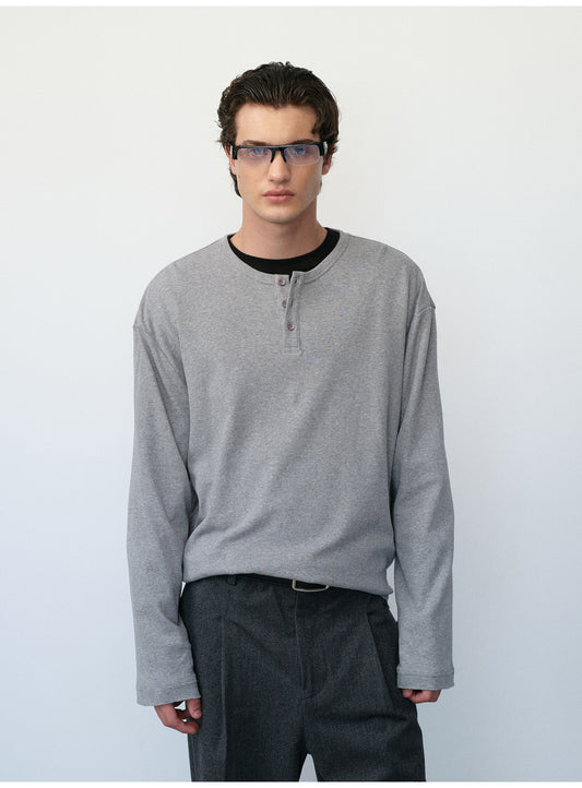 Henry Collar Base Layer T-Shirt