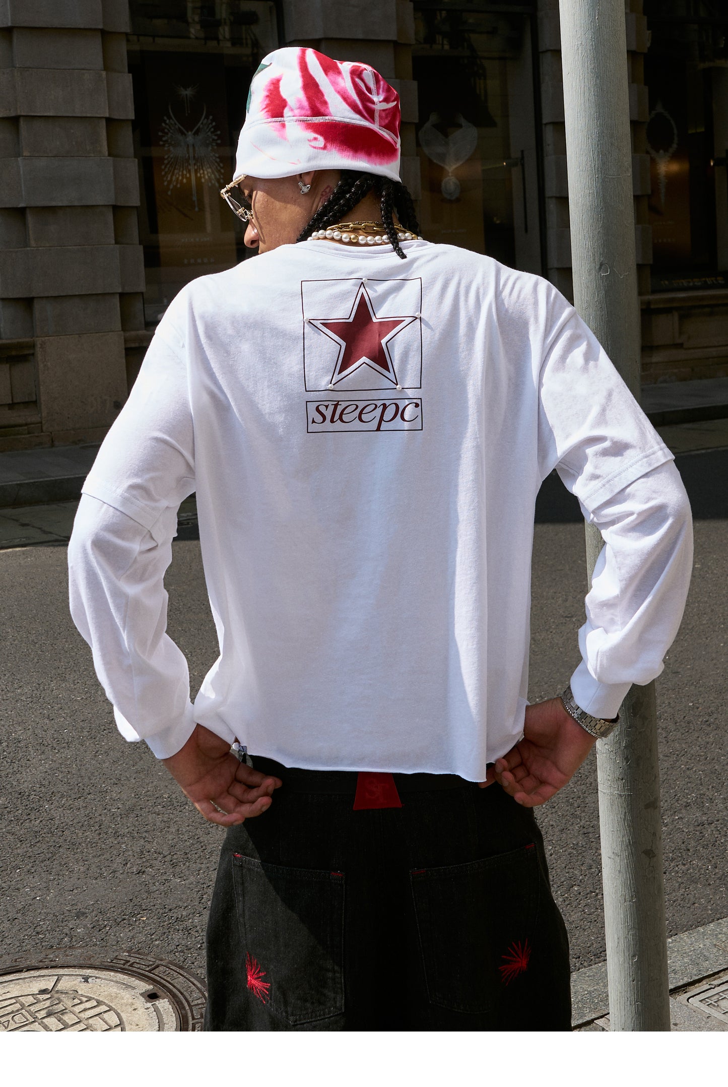 Layered Collar T-Shirt