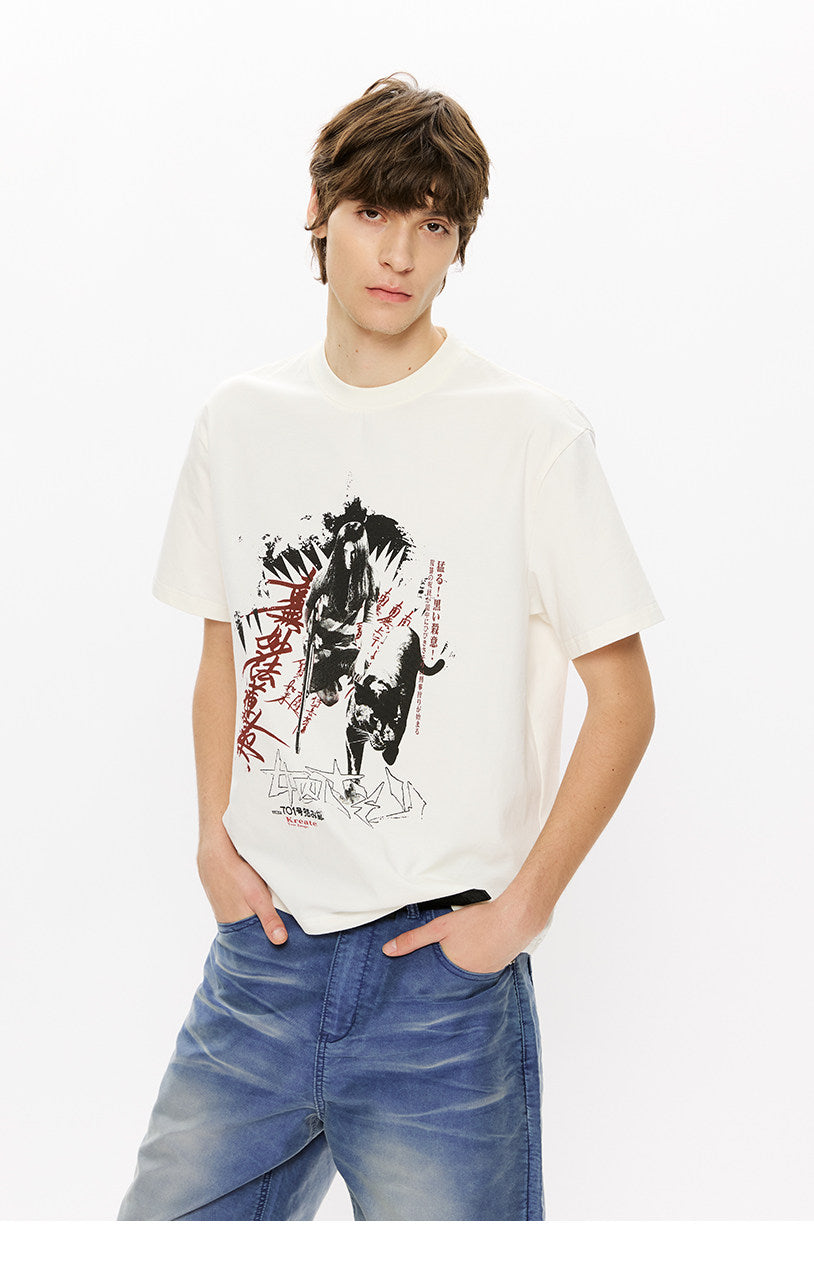 Cool-to-the-Touch Screen-Printed T-Shirt