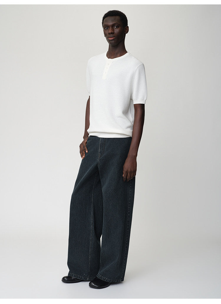 Vintage Nostalgia Denim Pants
