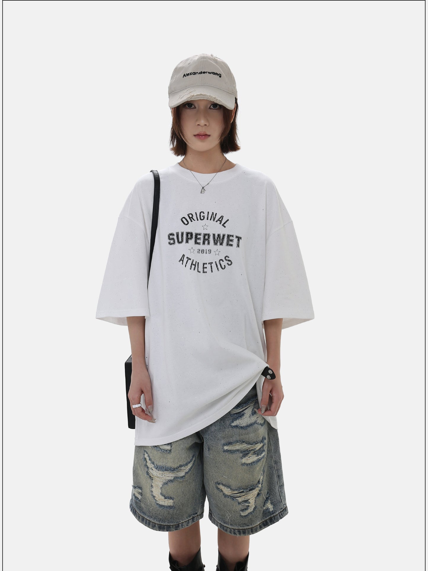 Casual Sequin-Print T-Shirt