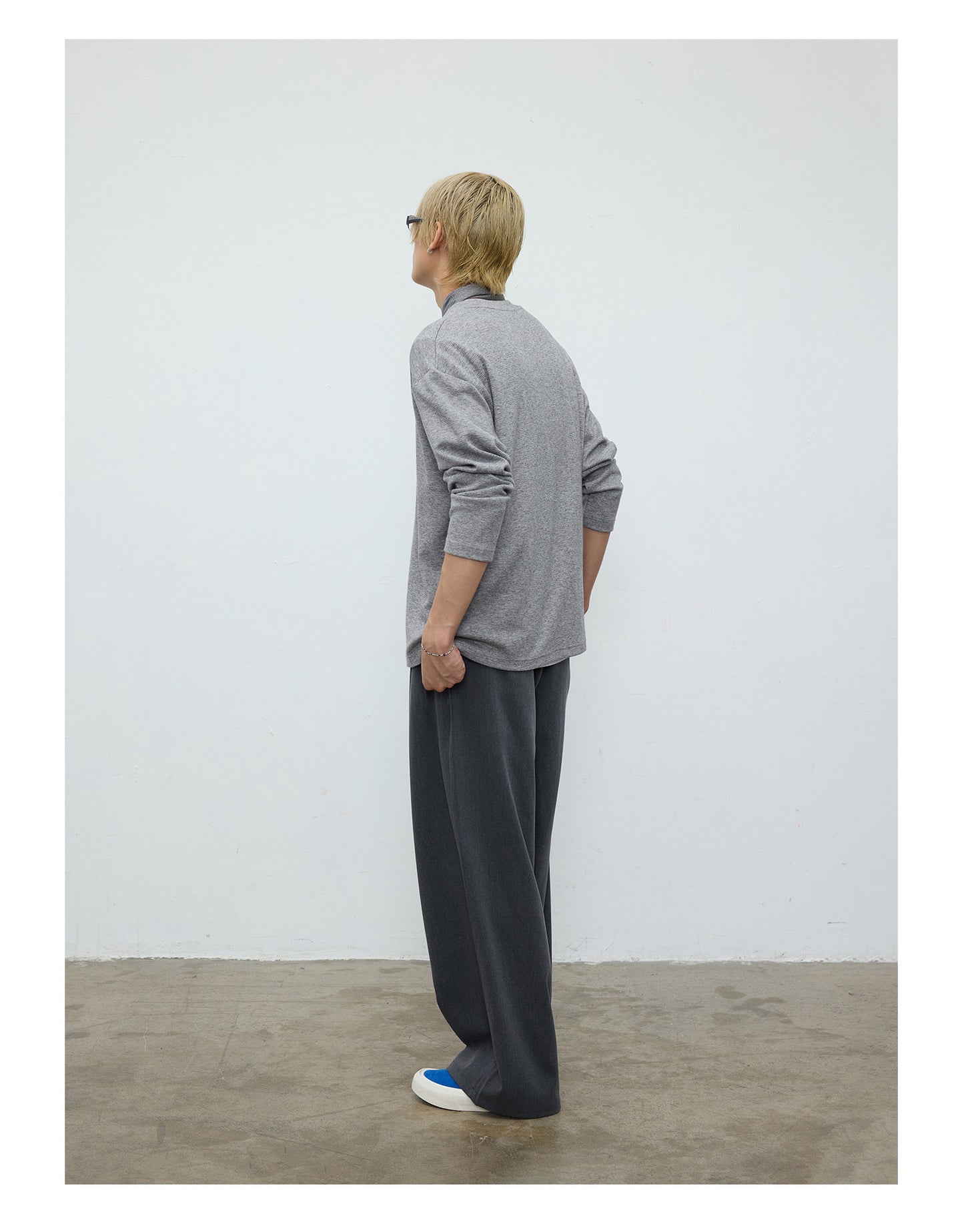 Gentle on the skin Round-neck T-shirt