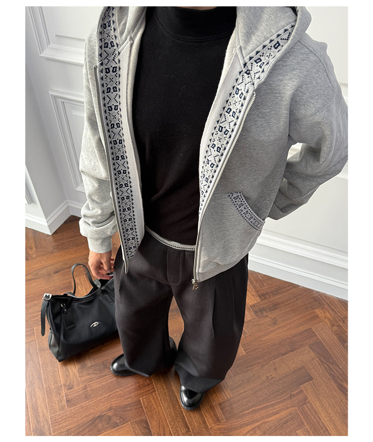 Short Hooded Sweatshirt