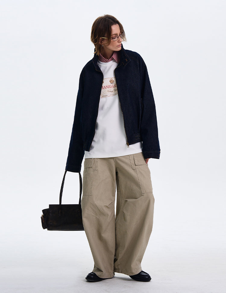 Harrington Denim Jacket