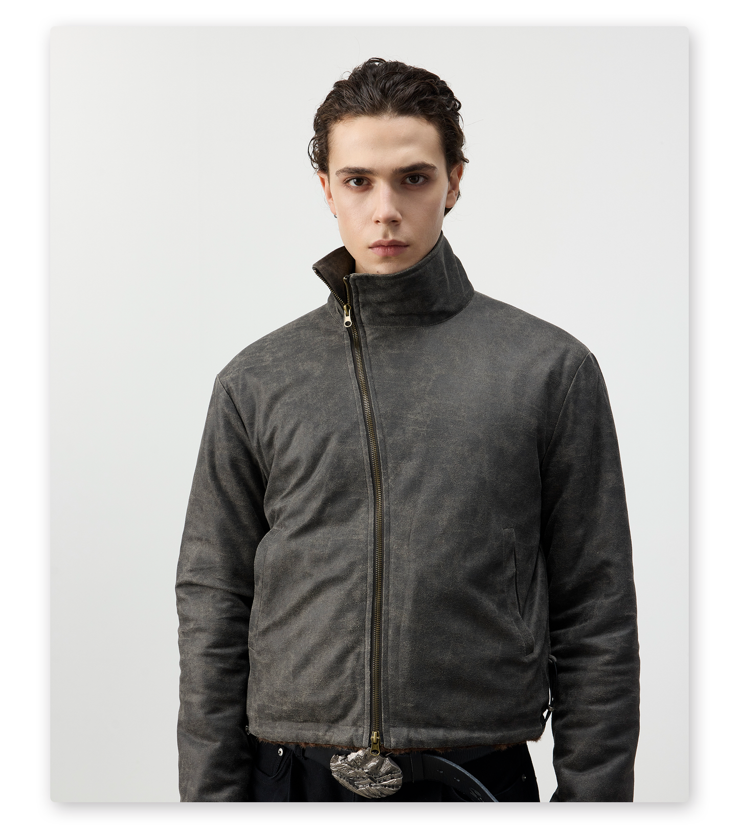 Zipper Cotton Jacket