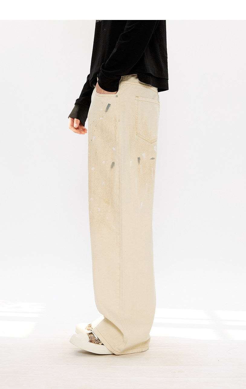 Loose-Fit Straight-Leg Jeans