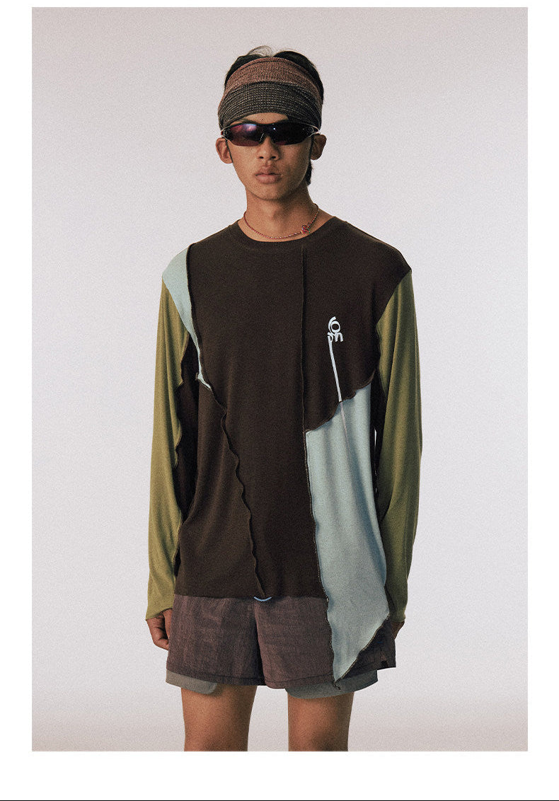 Flag-Print Running T-Shirt