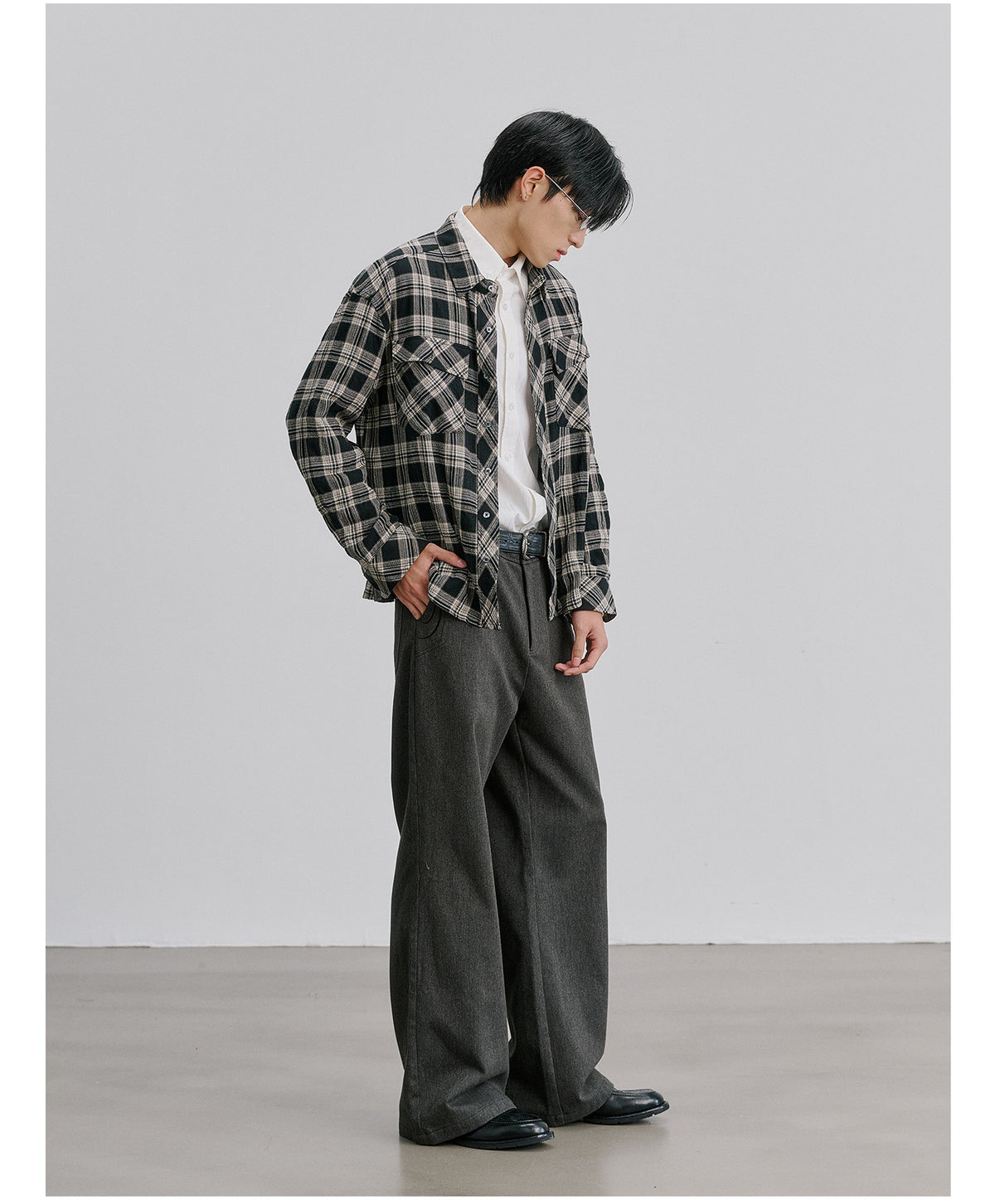Mandalas Embroidered Blended Fabric Casual Pants