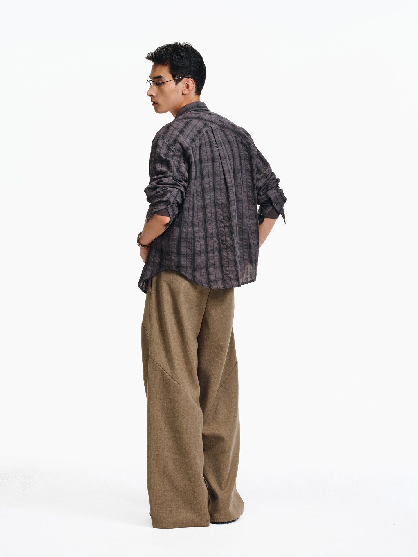 Seersucker Patch Pocket Shirt