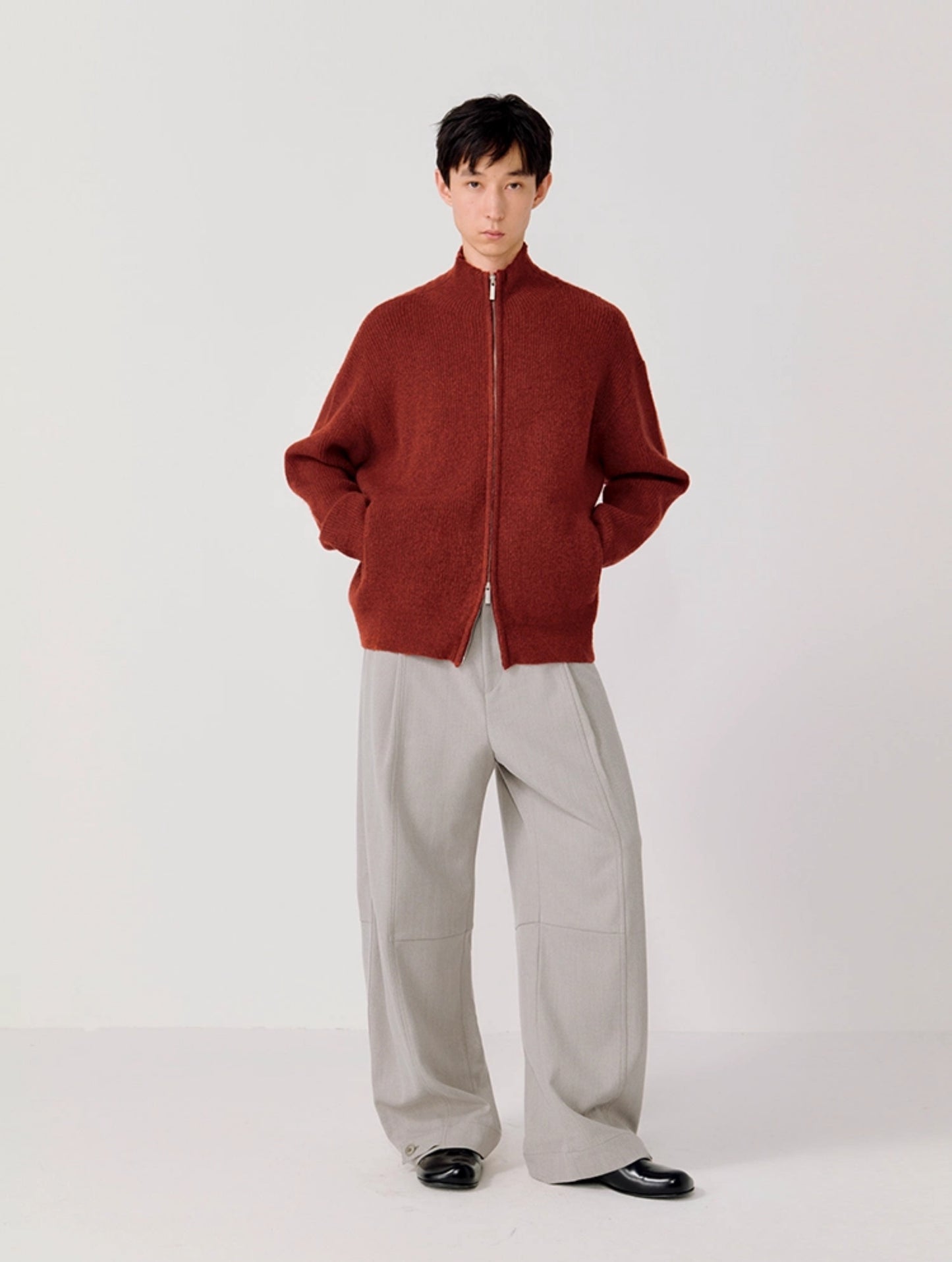 Double Zipper Cardigan