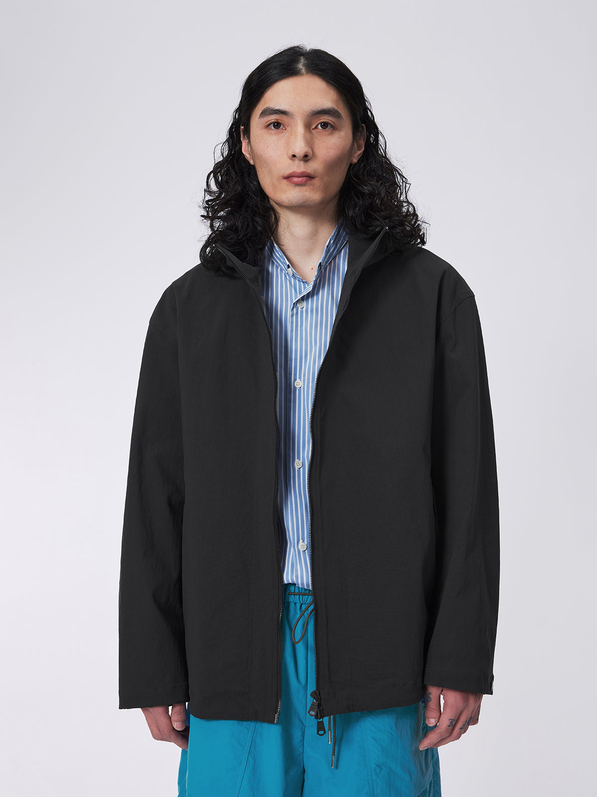 Water-repellent Hooded Jacket