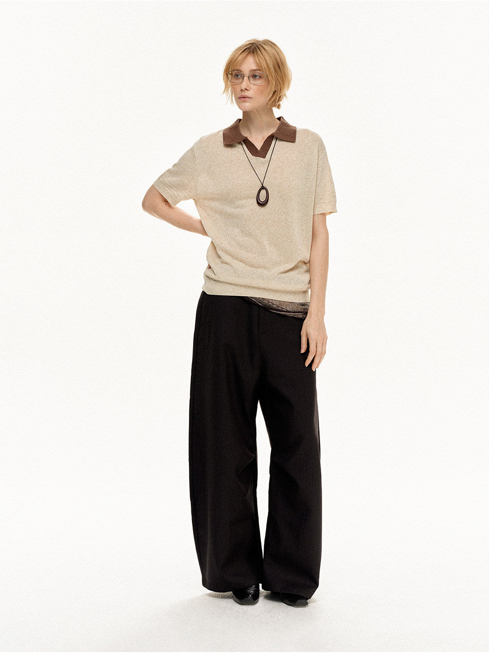 Contrast Polo Shirt