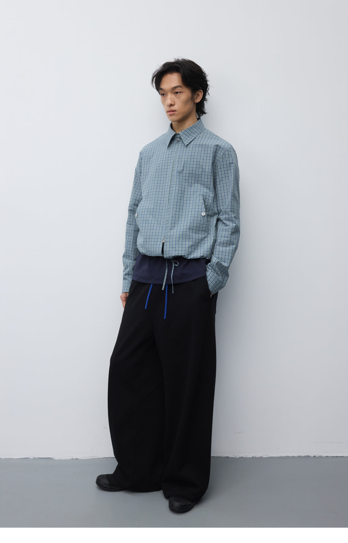 Double Head Metal Zipper Jacket