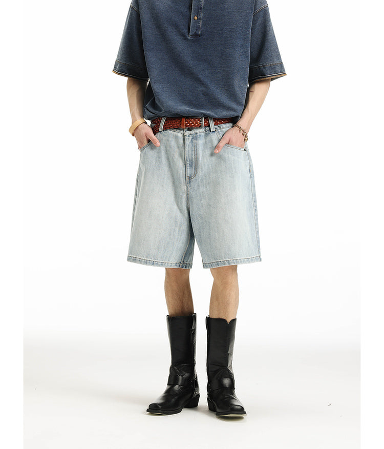 Basic Denim Shorts
