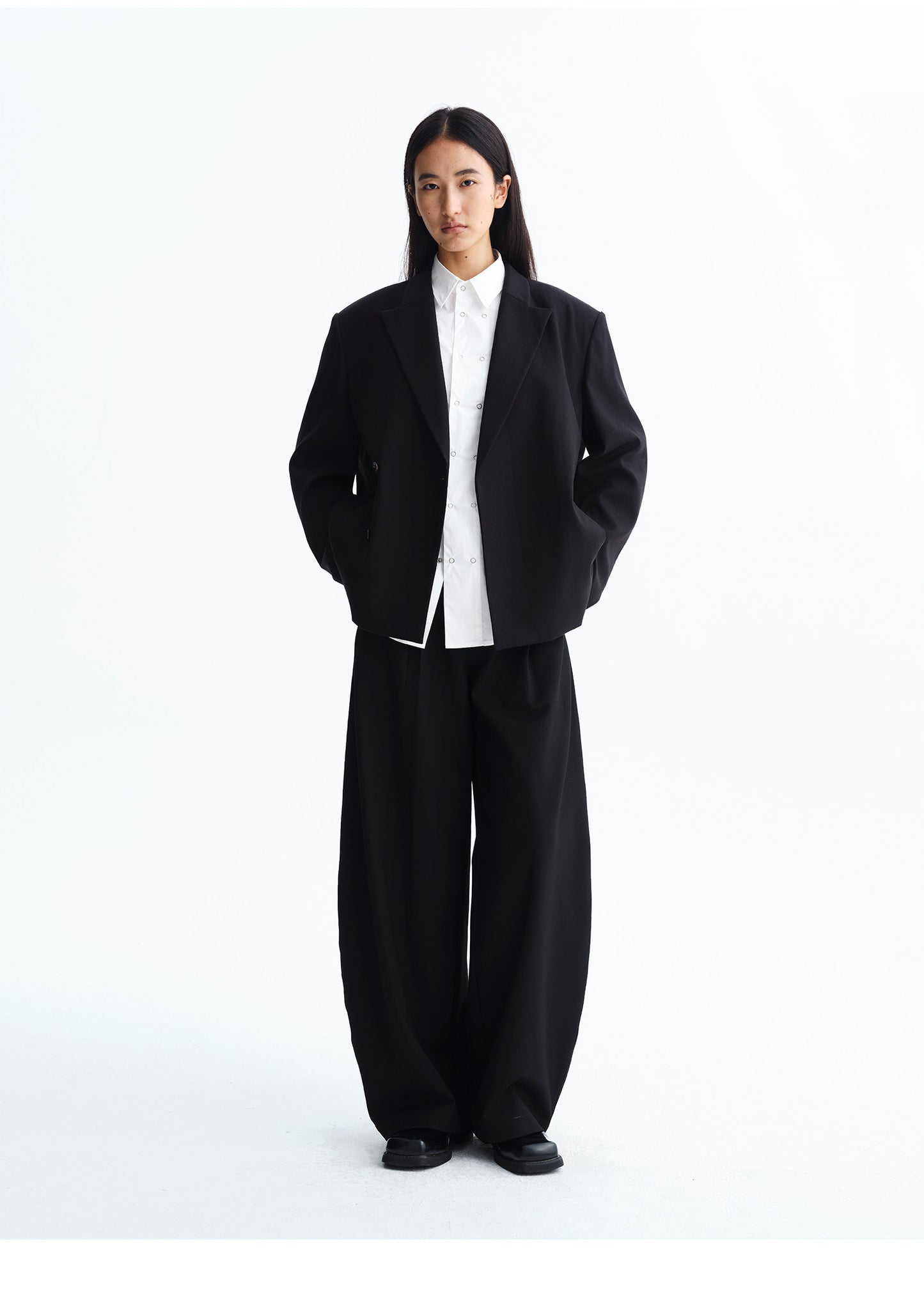 Unisex High-Waisted Casual Pants