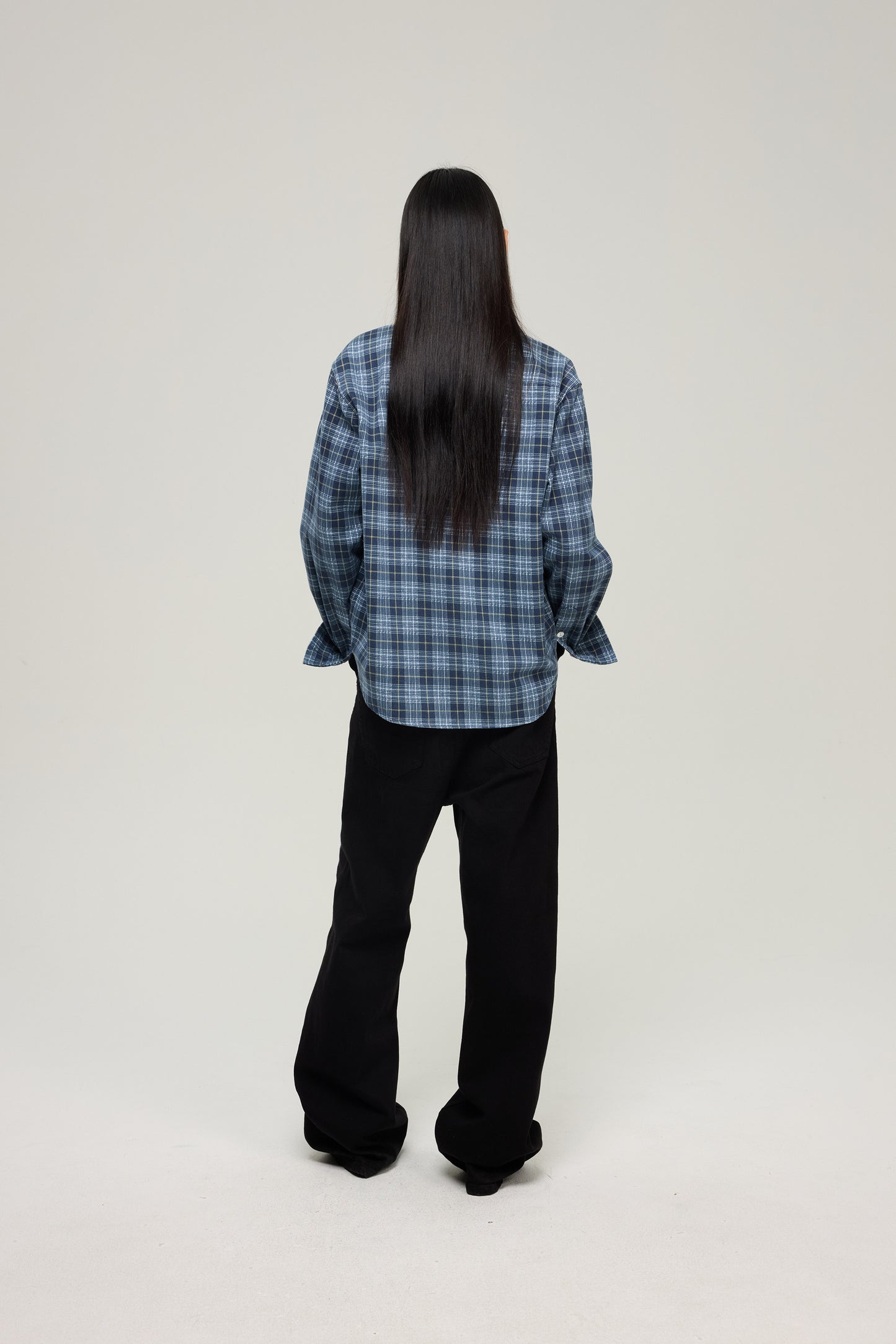 Faux flannel shirt