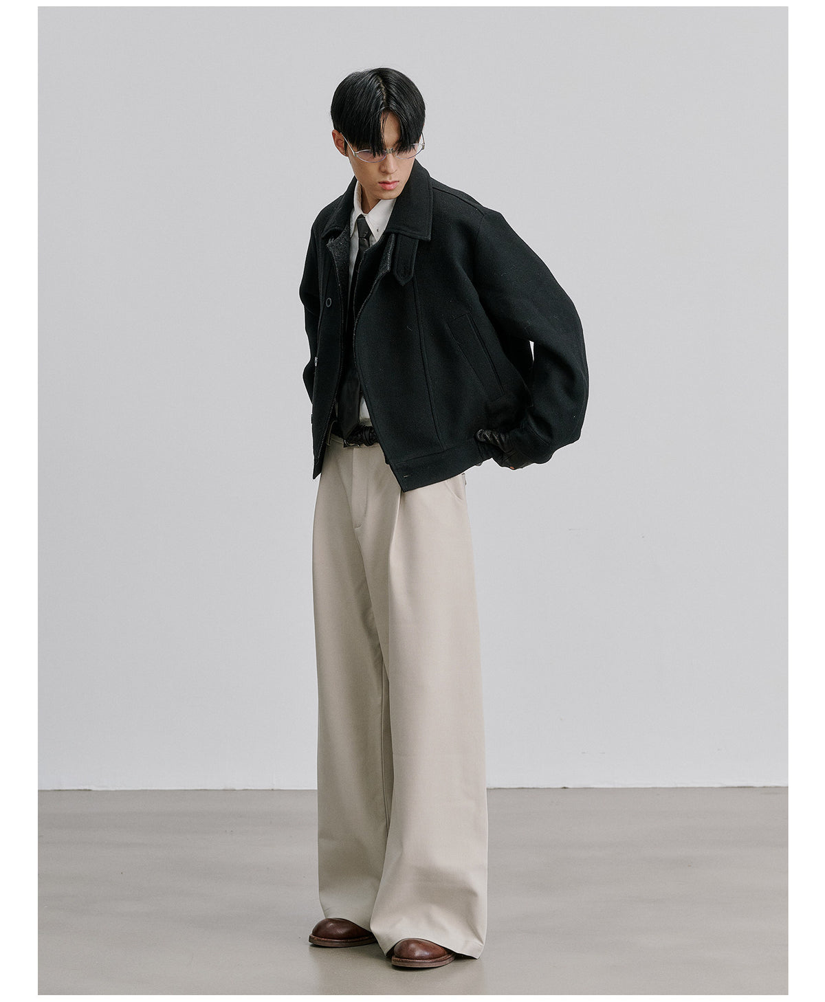 Double-Faced Short Jacket
