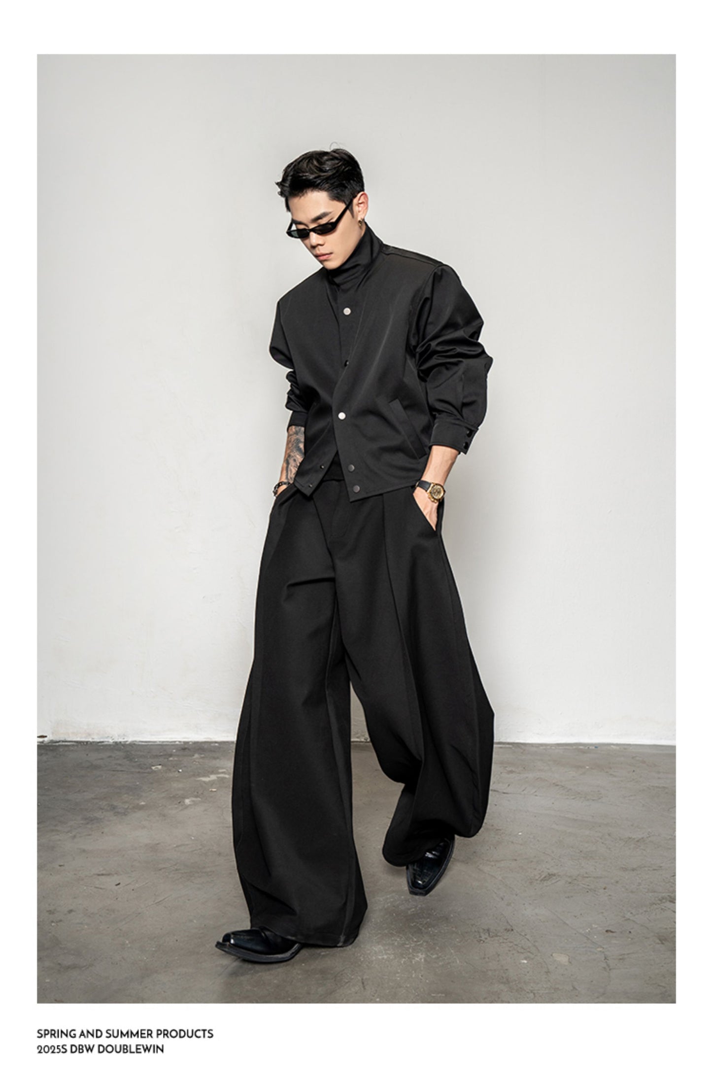 Straight-Waist Short Jacket