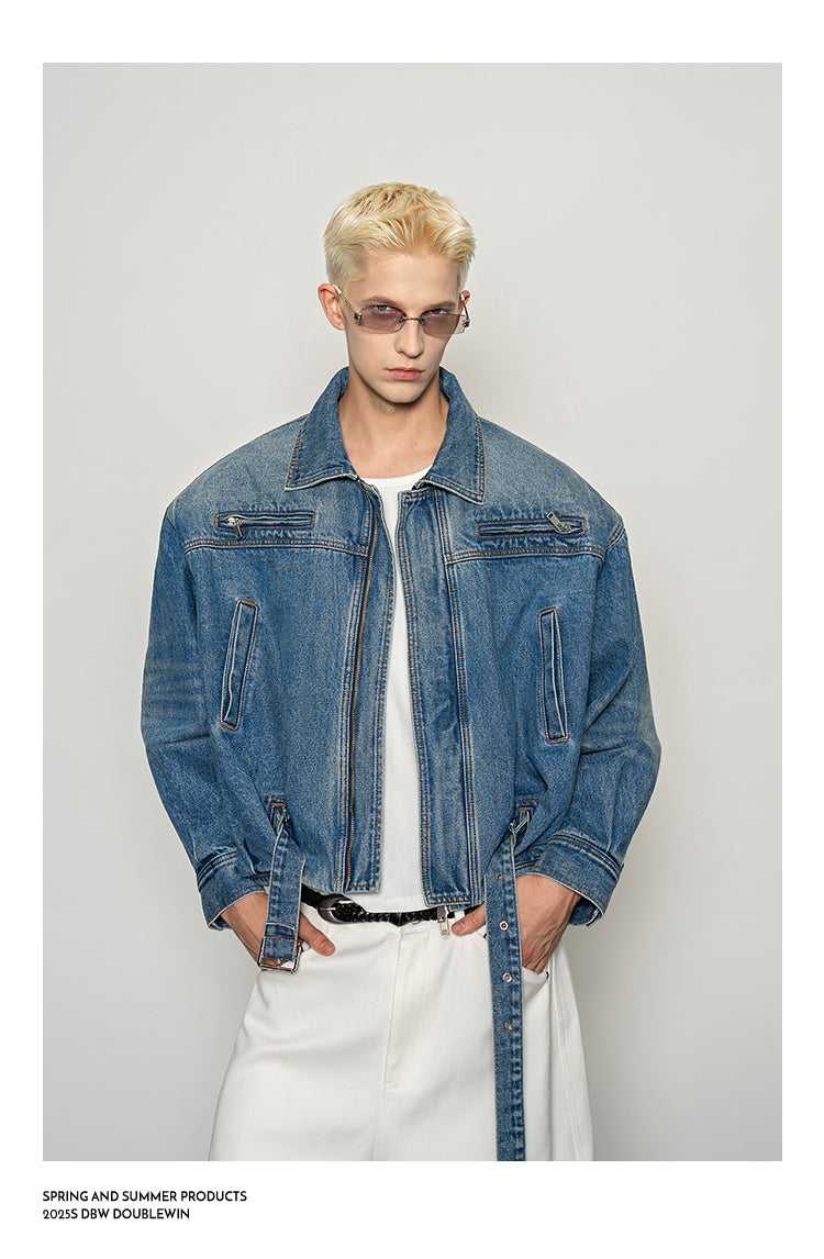 Retro-Wash Denim Jacket