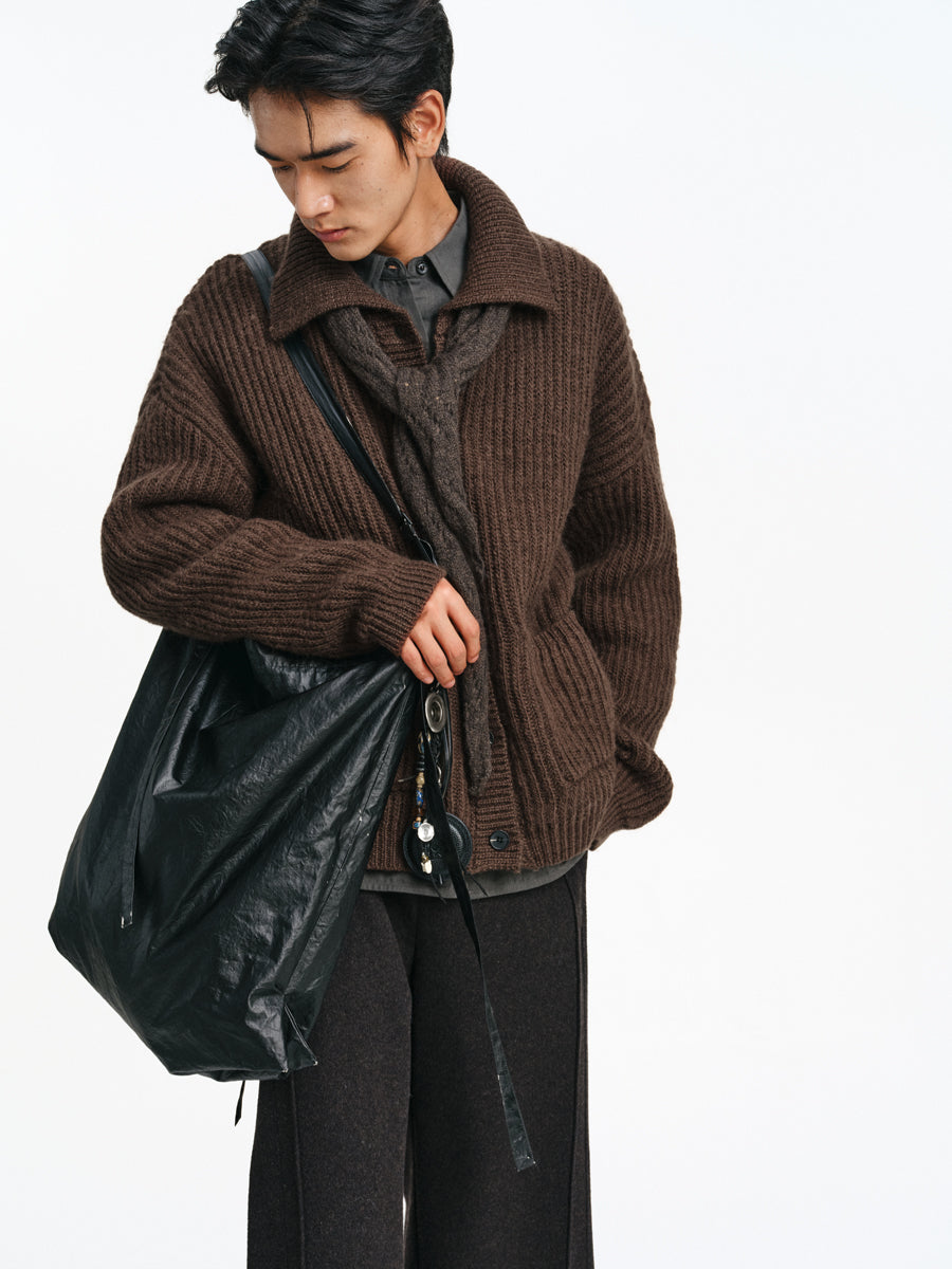 Collar Knit Cardigan