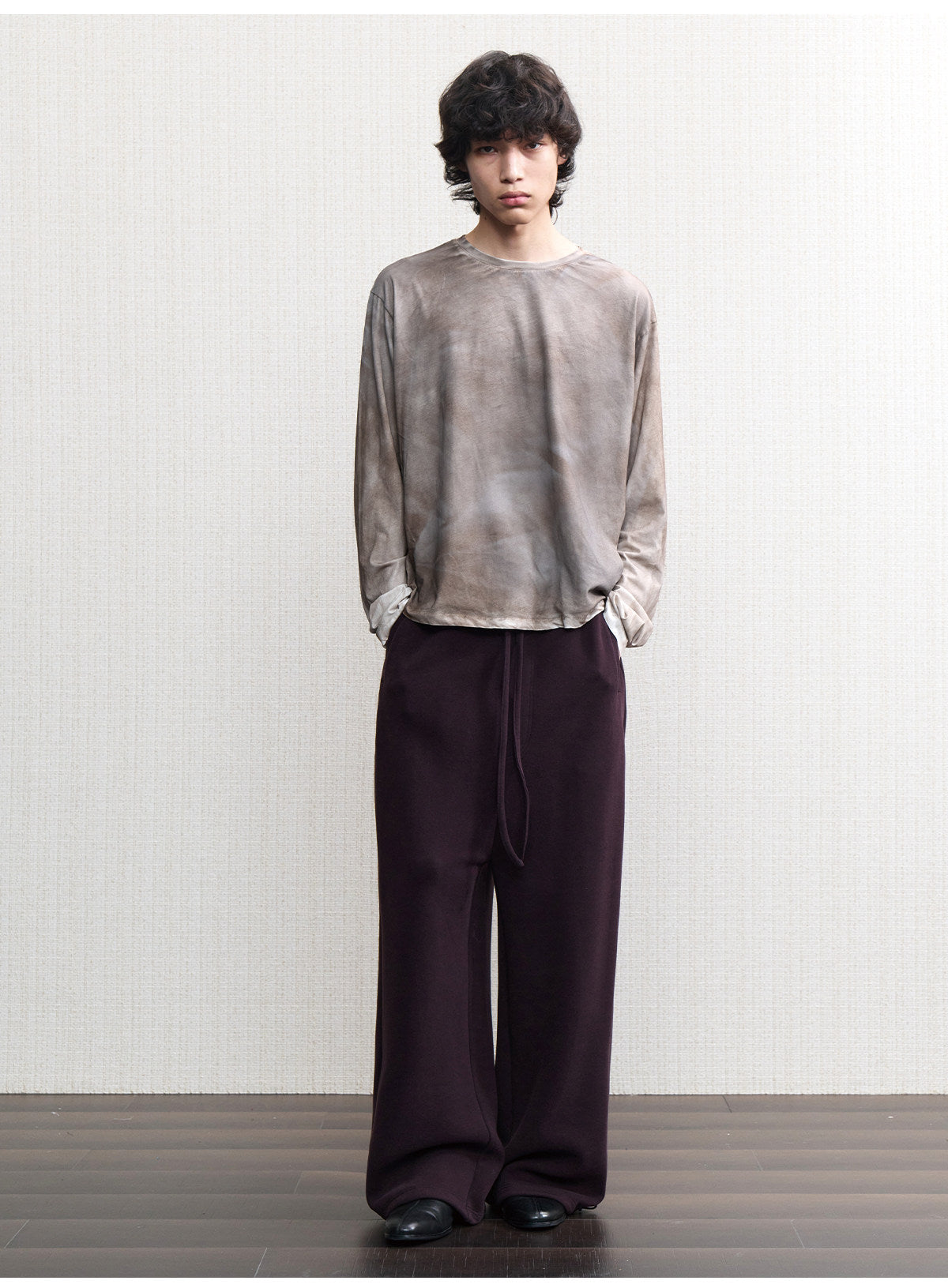 Low-Waist Fleece-Lined Sweatpants