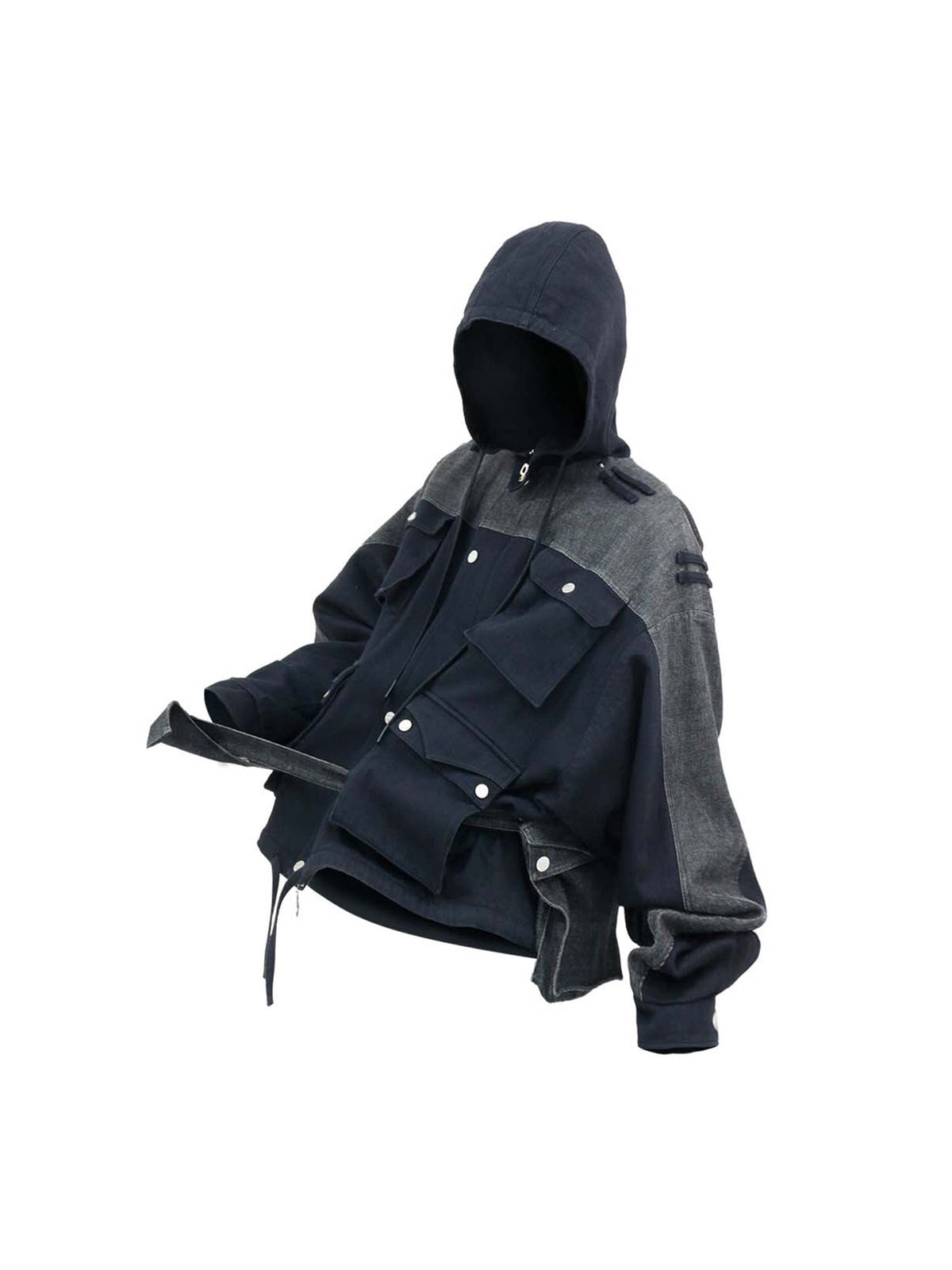 Deconstruct Multi-Pocket Functional Jacket
