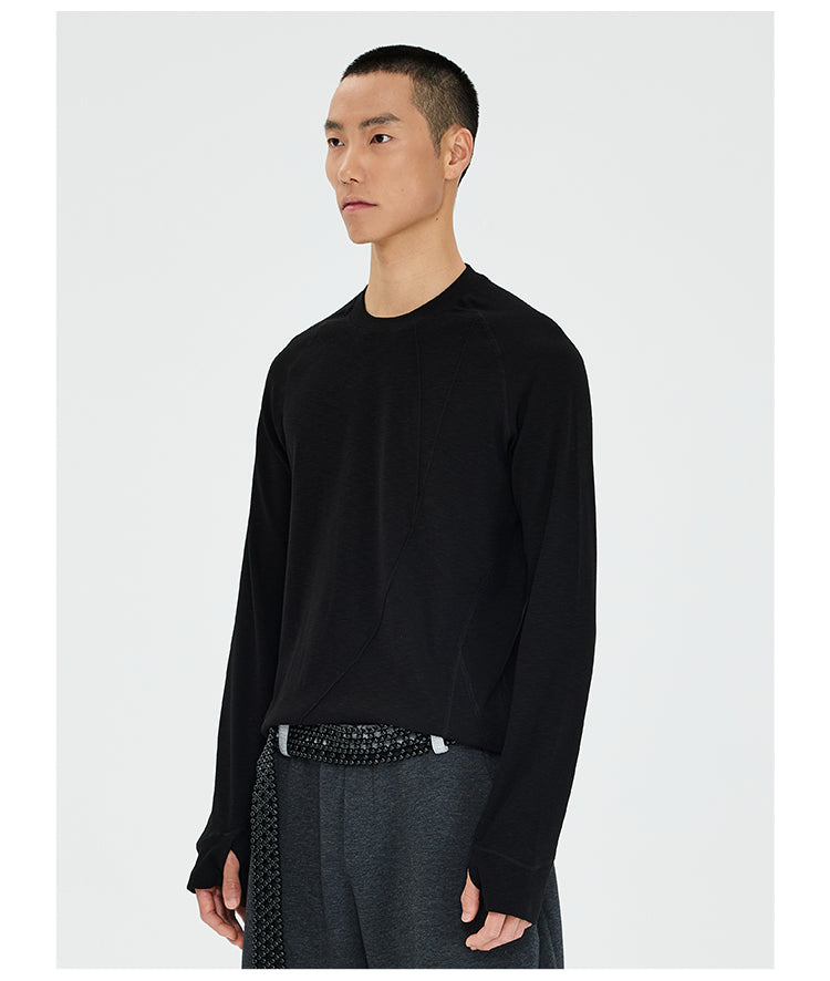 Fitted Drape T-Shirt