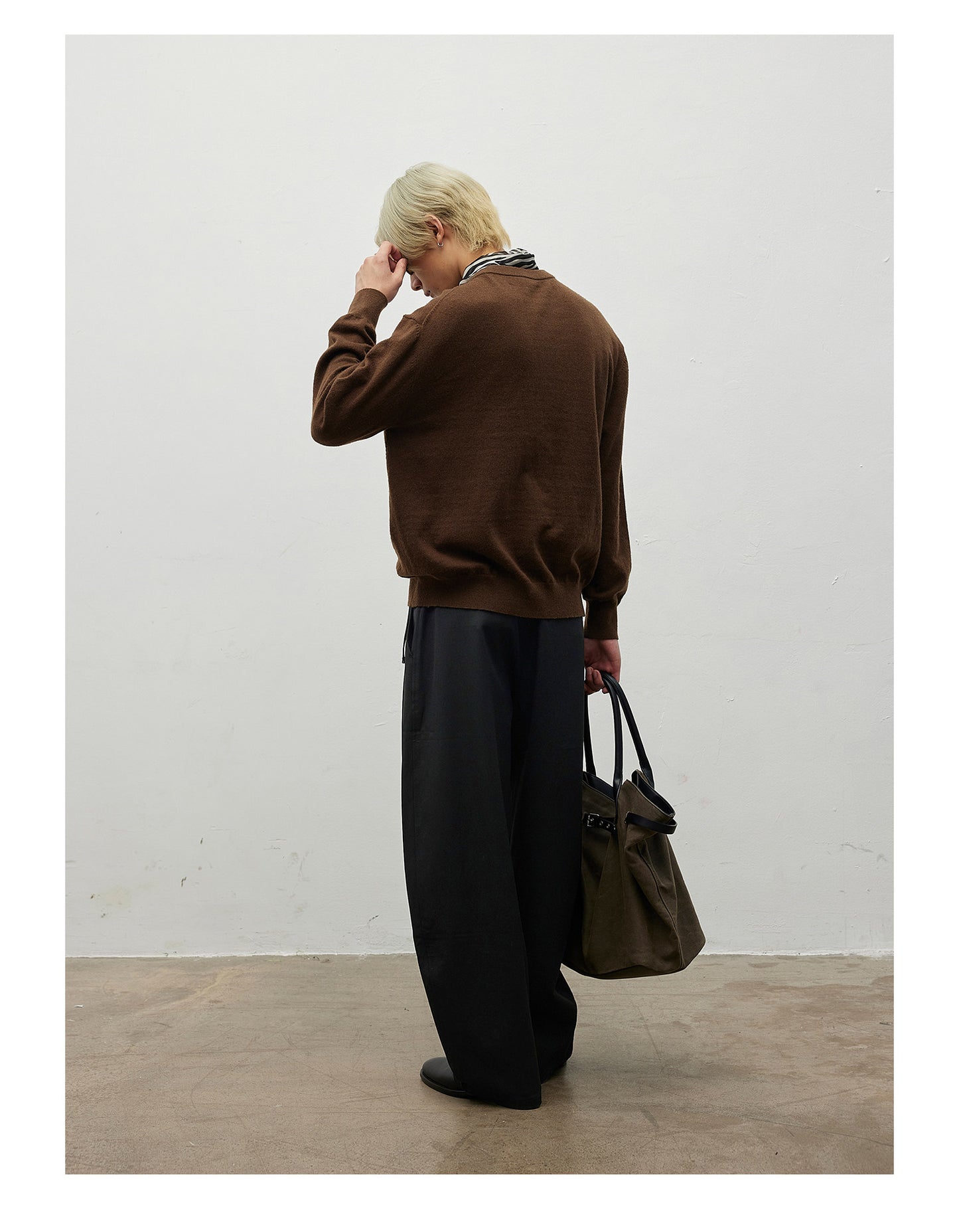 Premium Wool Button-Down Cardigan