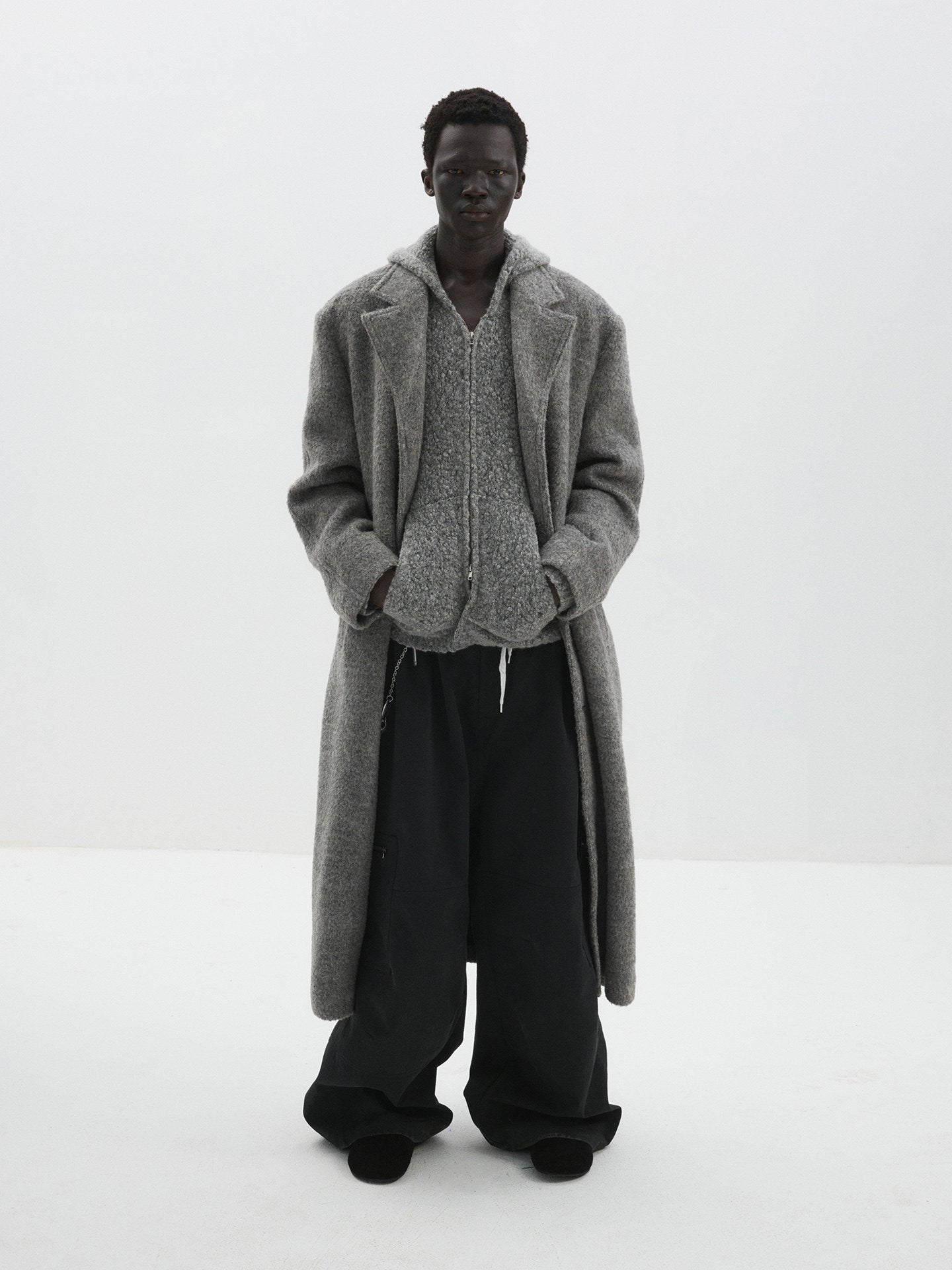 Casual Pants with Elastic Drawstring