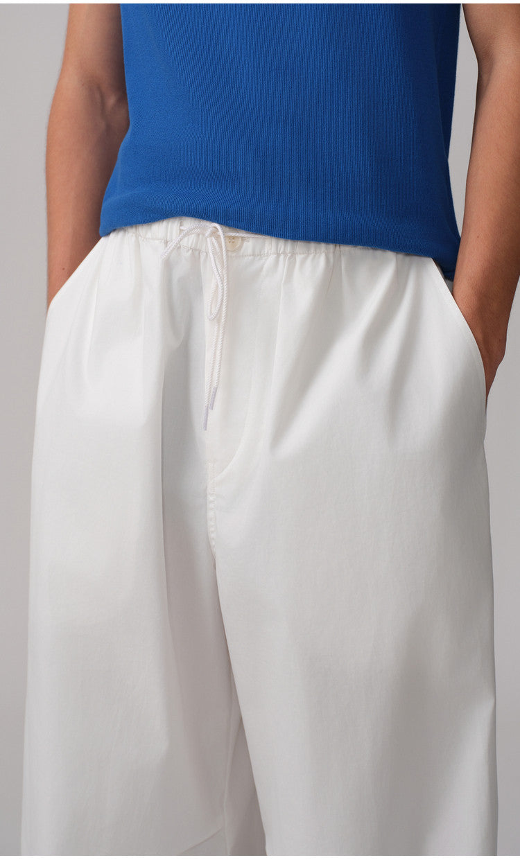 Casual Pants with Elastic Waistband