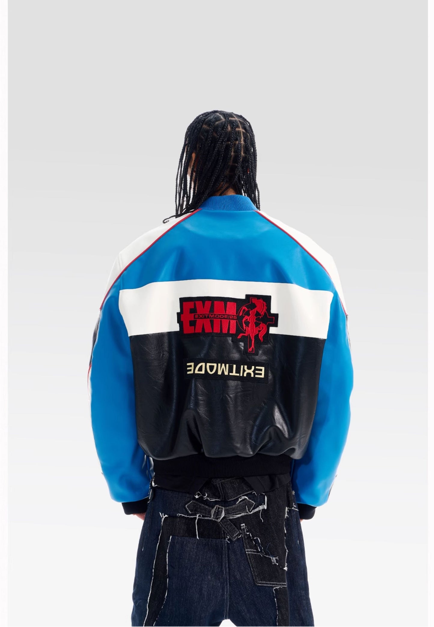 Oversized Leather Jacket